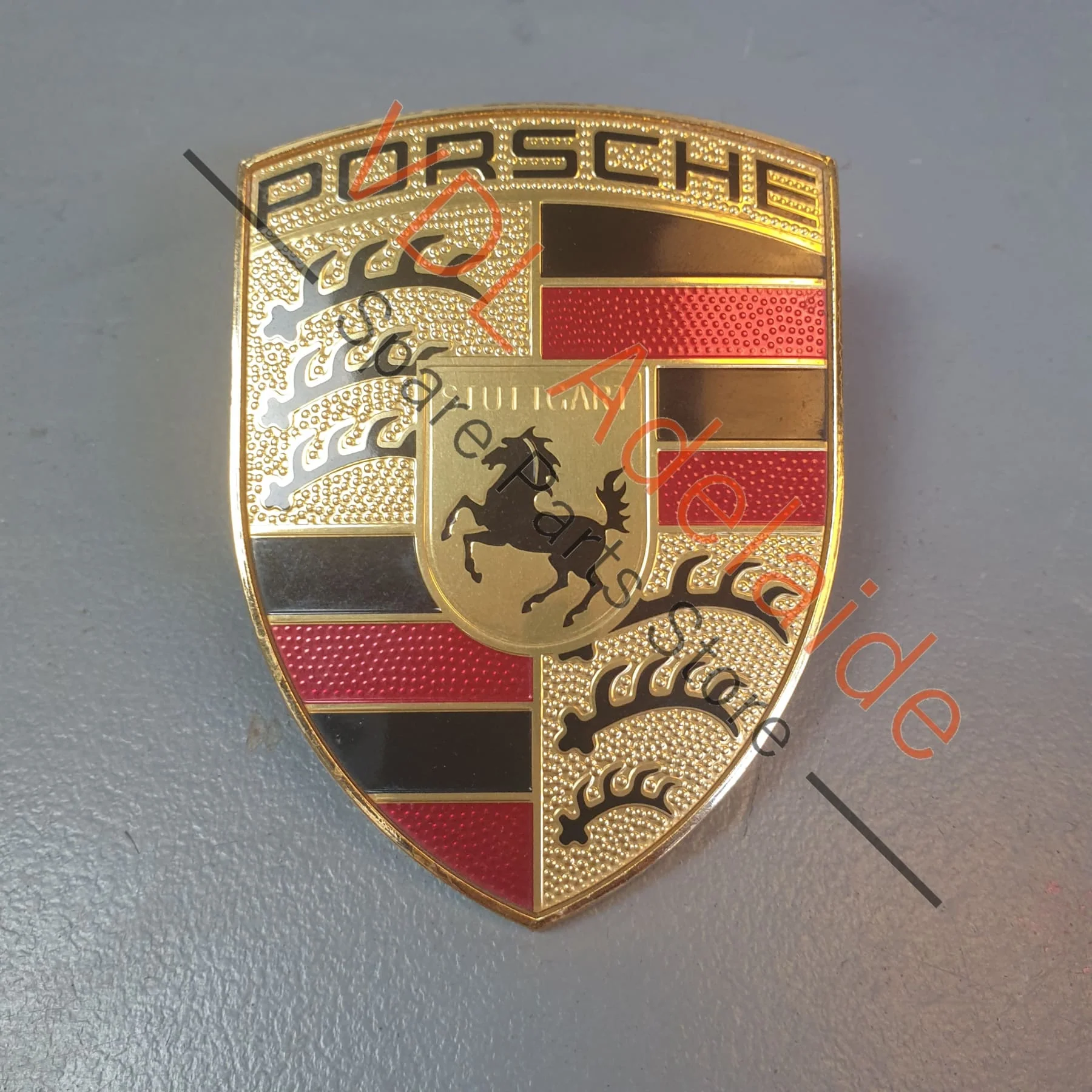 Porsche Cayenne E3 9Y Bonnet Badge Emblem Crest 95855960102