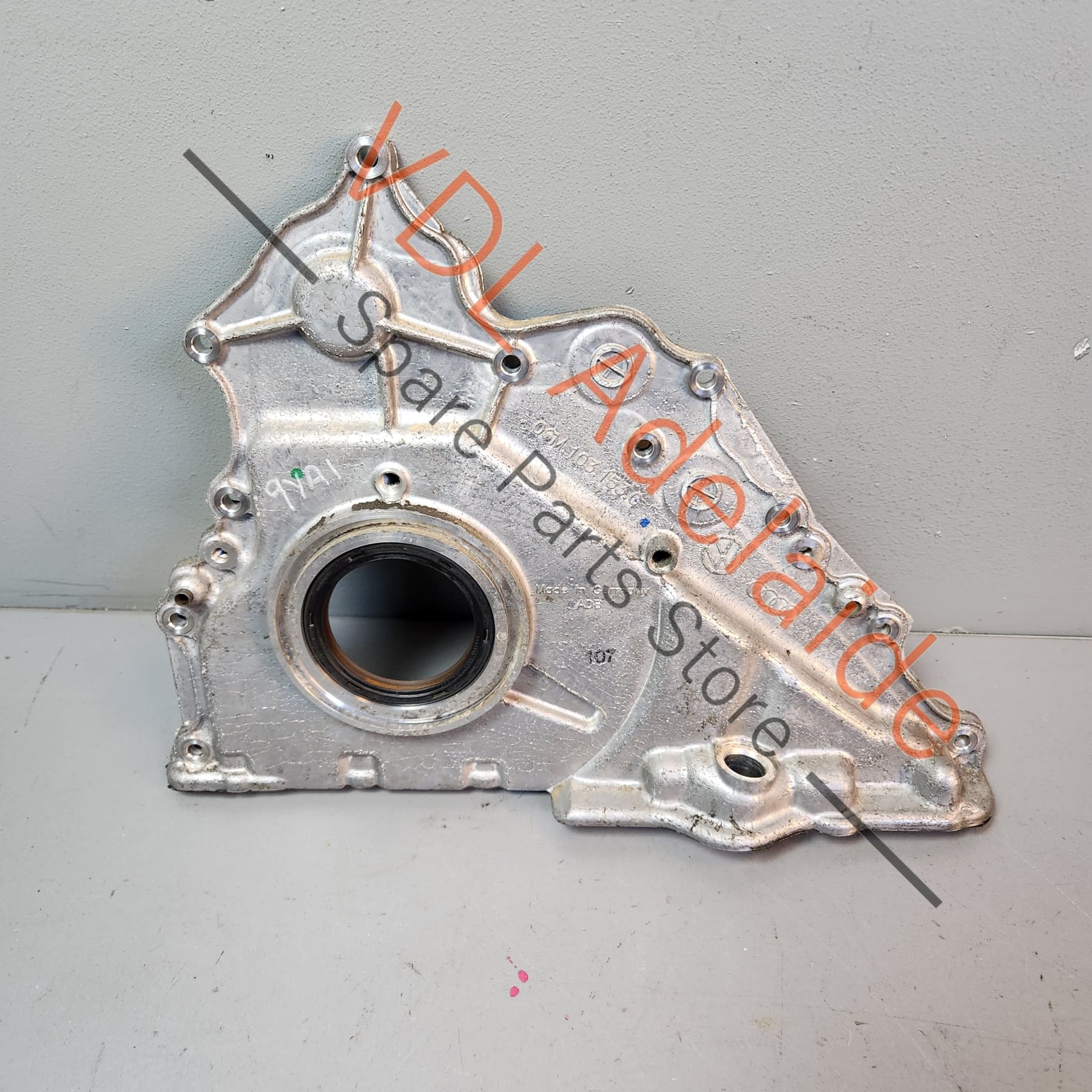 Porsche 2.9 3.0 Engine Block Sealing Flange Front Cover Casing Aluminium 9A710315306 06M103153G