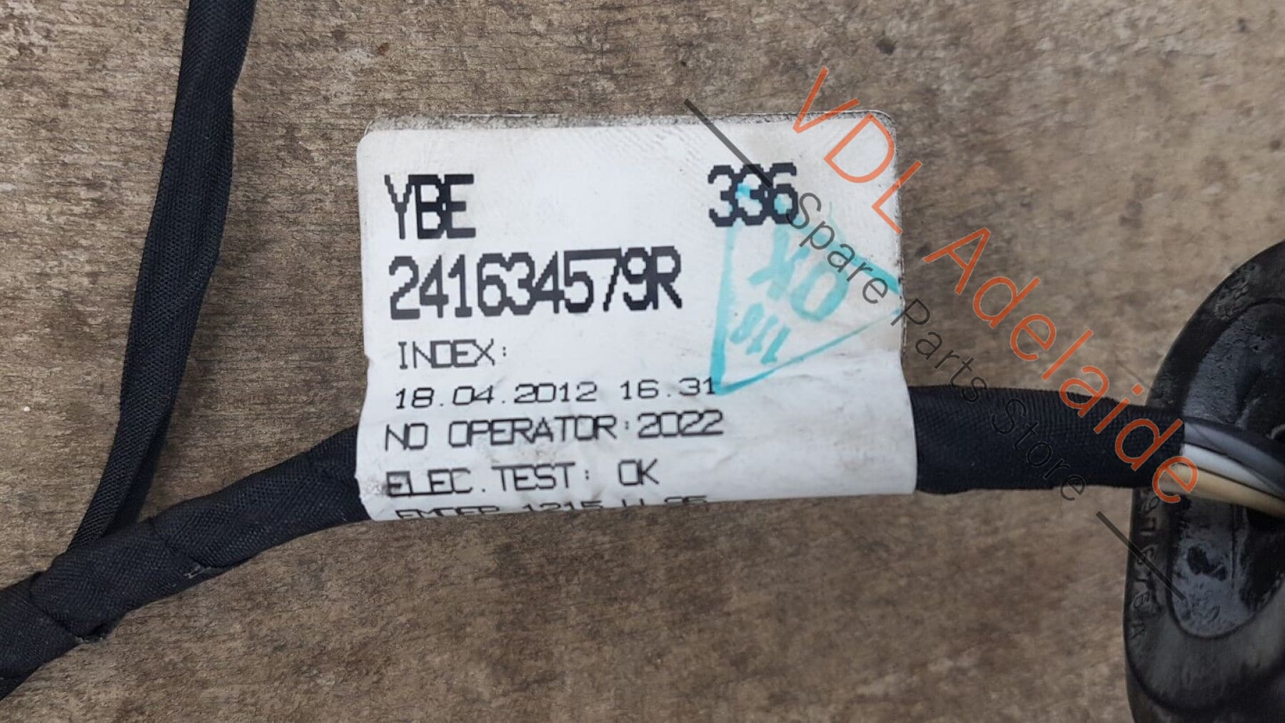 Renault Megane III 3 RS 265 Main Vehicle Wiring Harness Loom 241634579R MON - Image 3