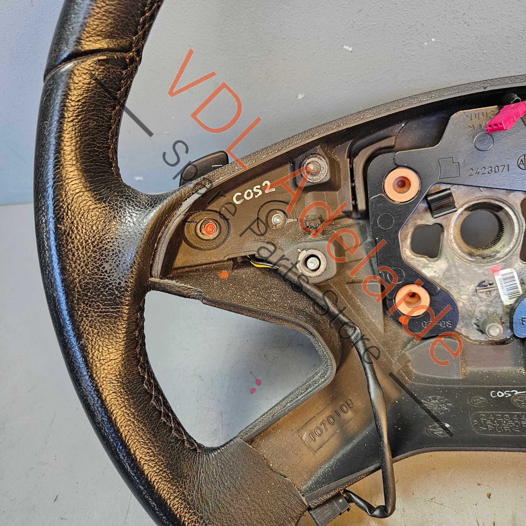 Mercedes Benz W164 ML-Class Steering Wheel Black A1644605803 - Image 4