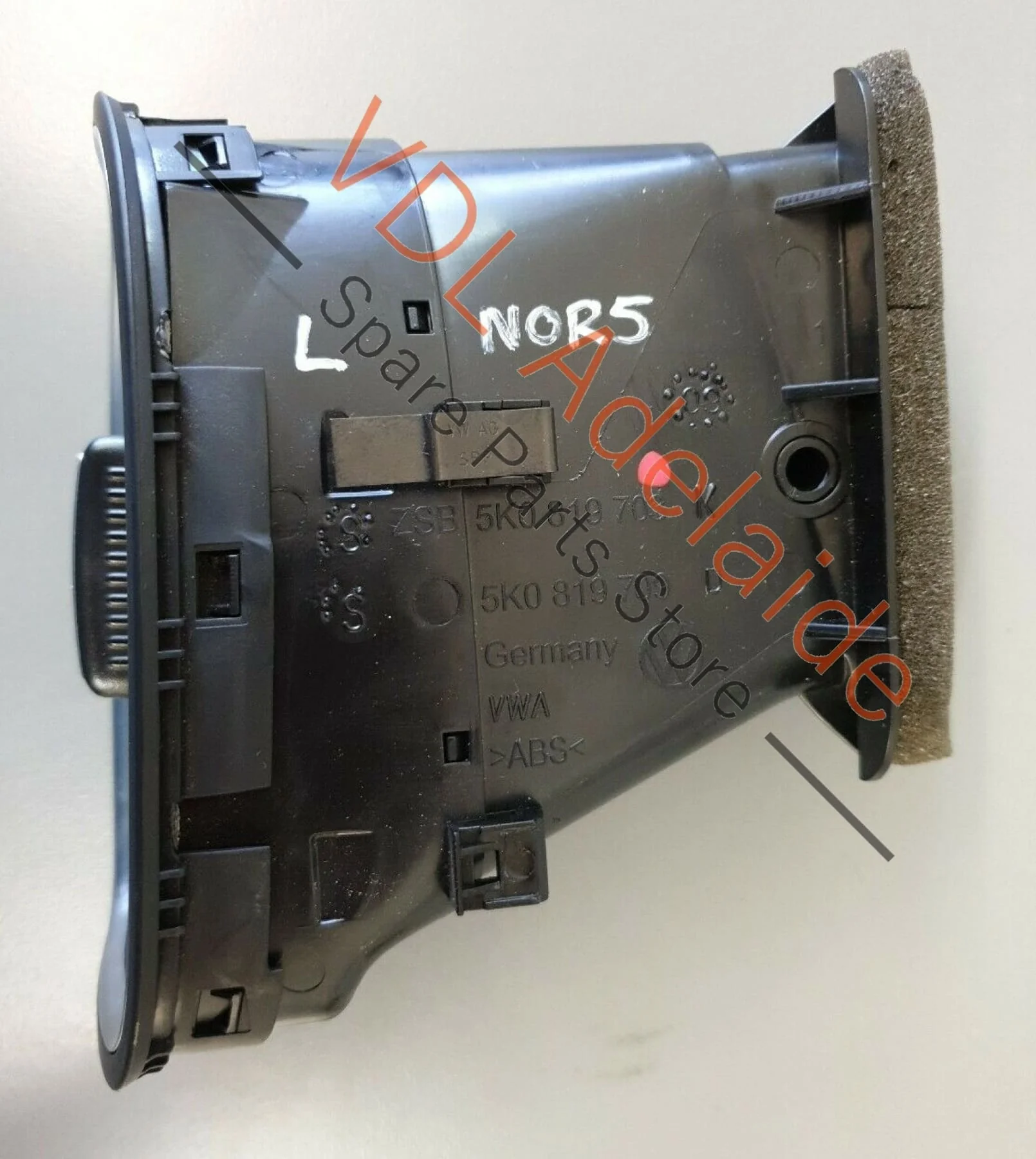 Volkswagen Golf Mk6 Left Dash Air Aircon Vent 5K0819703KD 5K0819709 NOR5 - Image 3
