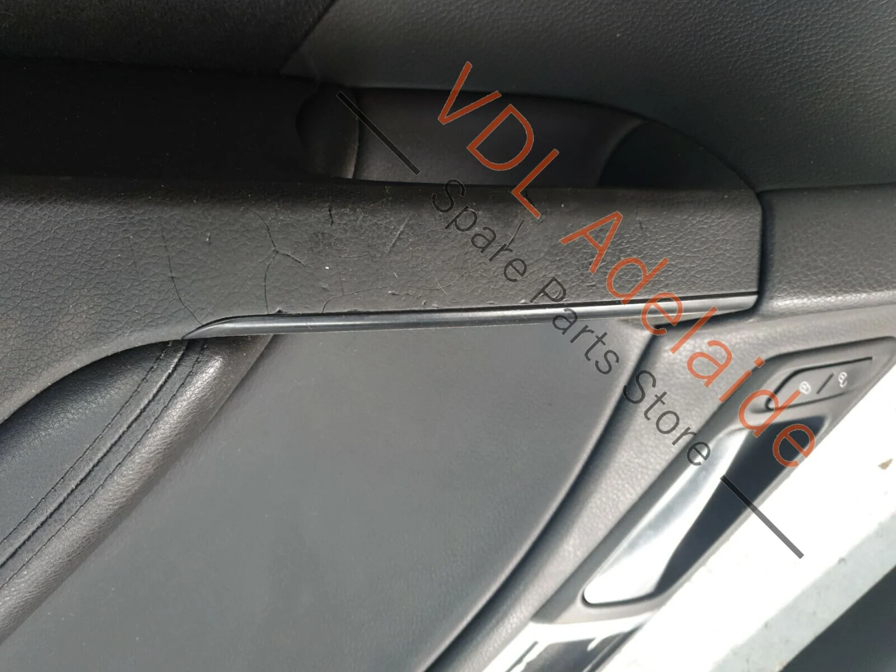 Volkswagen VW Golf GTi Mk6 3dr Hatch Leather Front door trim trims cards NOR5 - Image 4
