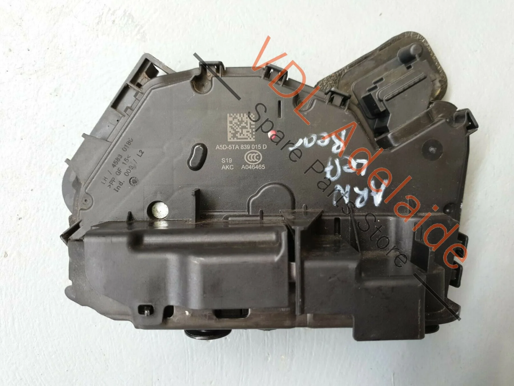 Volkswagen VW Golf Mk7 Rear Left Door Lock Mechanism 5TC839015D / 5TA839015K