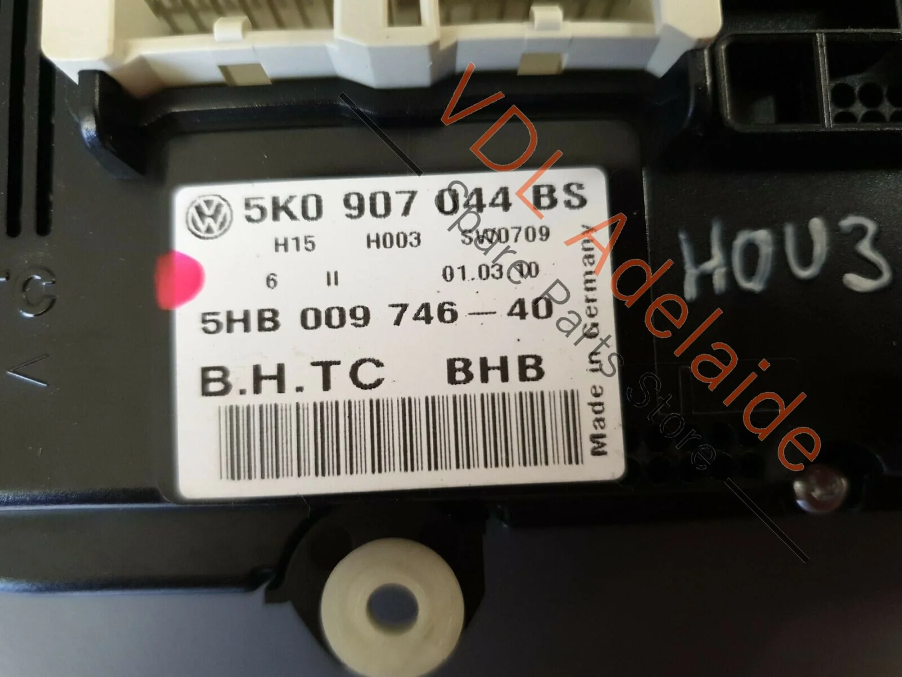 Volkswagen VW Golf Mk6 Climate Control Aircon AC Switch Unit 5K0907044BS - Image 5