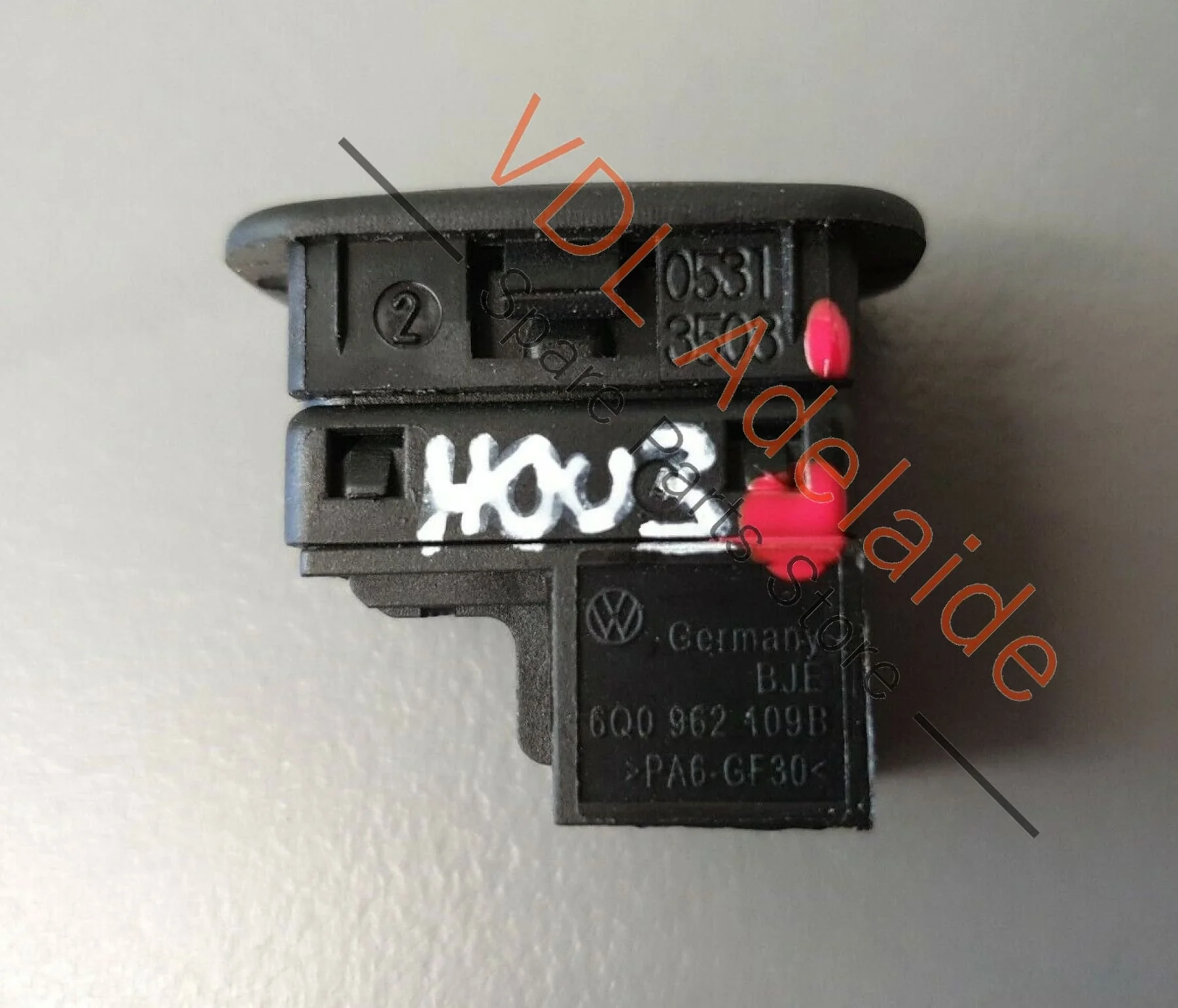 Volkswagen VW Golf Mk6 Anti Theft Alarm Switch Button 6Q0962109B - Image 3