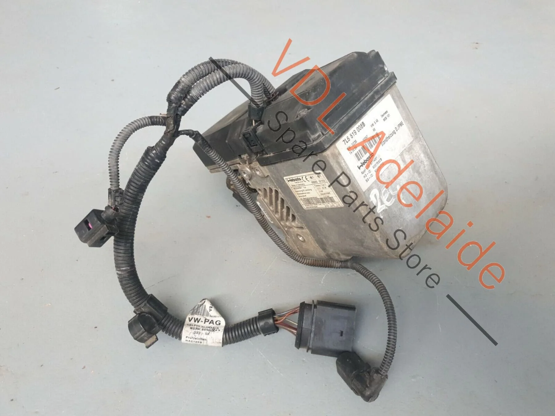 VW Touareg Cayenne Diesel Fuel Additional Heater Element Unit 7L6819008B - Image 2