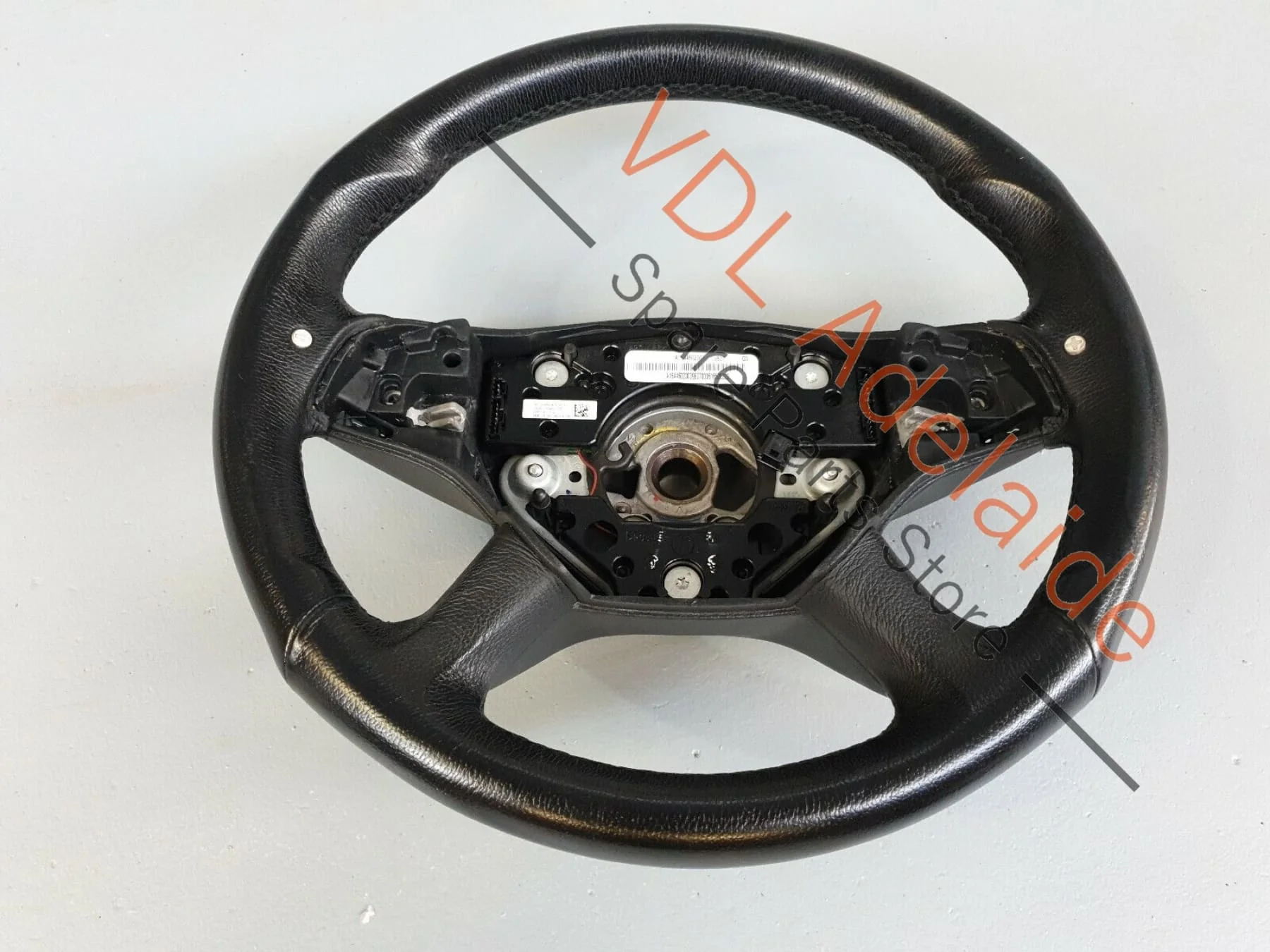 Mercedes Benz W164 ML63 AMG Black Leather Sports Steering Wheel A1644602303 TM2