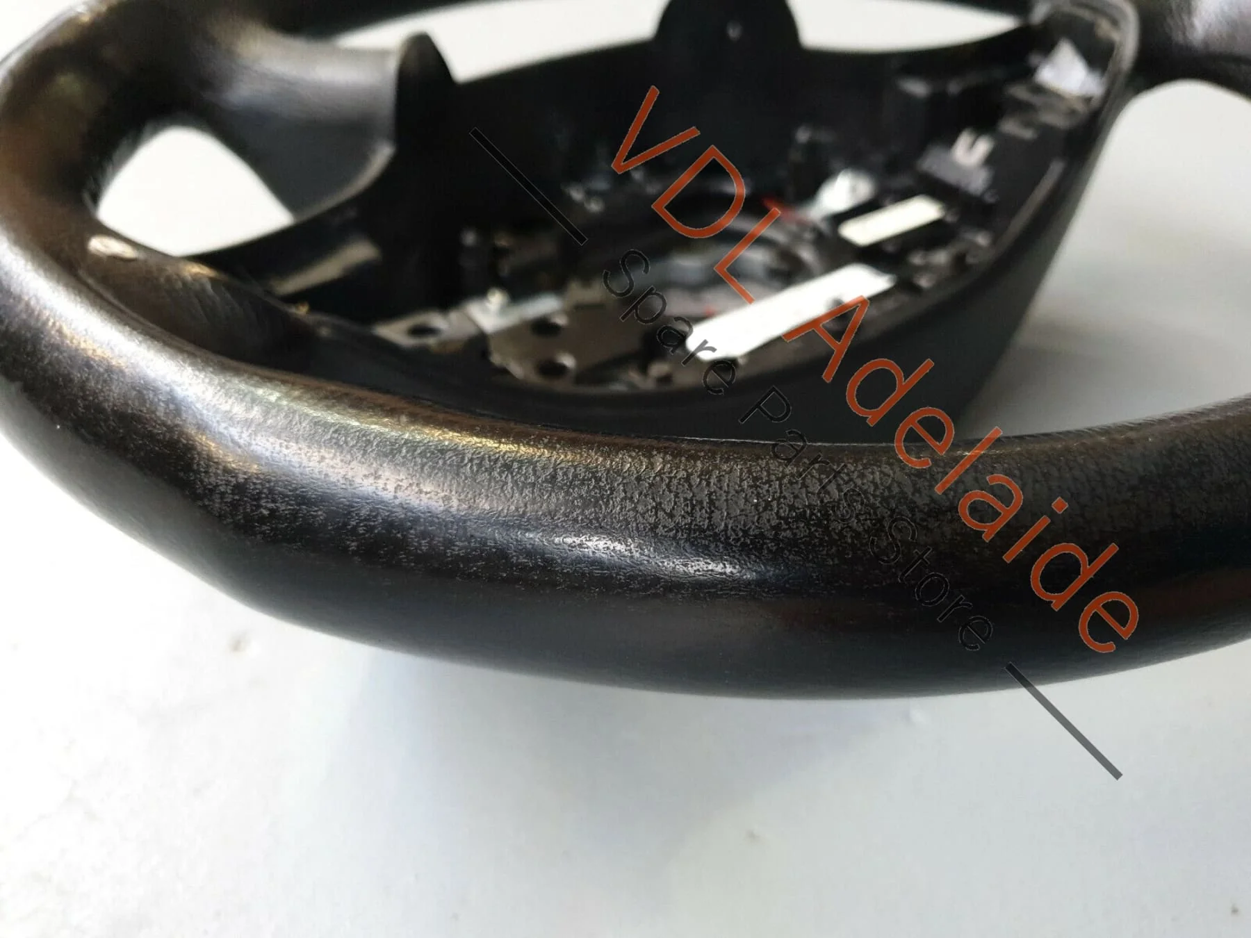 Mercedes Benz W164 ML63 AMG Black Leather Sports Steering Wheel A1644602303 TM2 - Image 6
