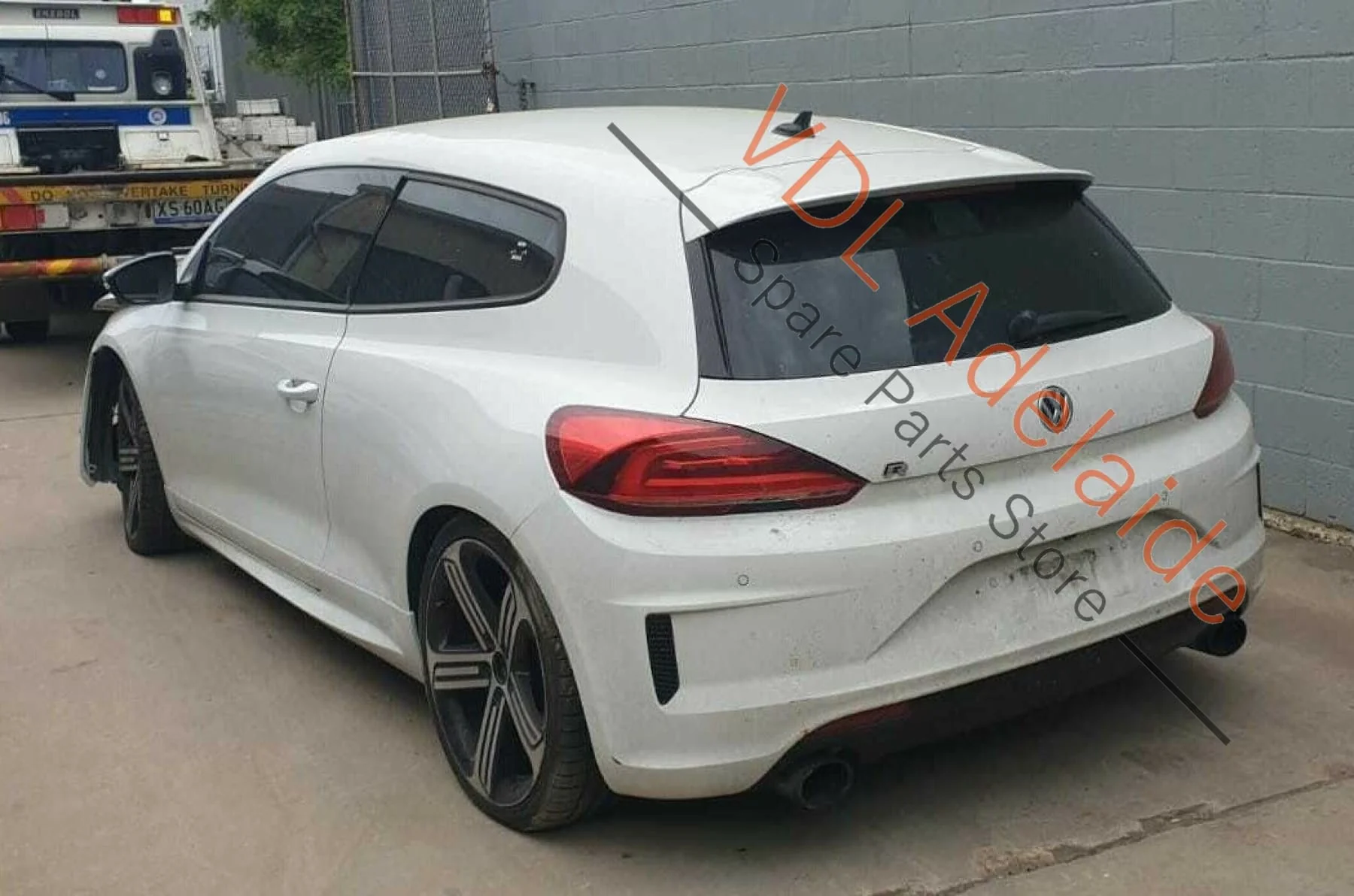 VW Scirocco R Mk3 III OEM Front Left Bumper Vent Grille Cover Trim 1K8853666F - Image 8