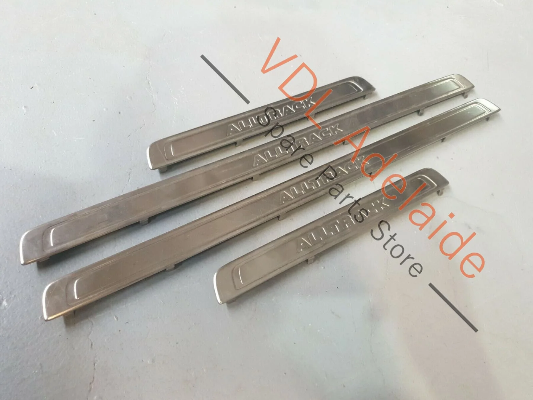 VW Passat Alltrack B8 3G Stainless Door Sill Scuff Plate Trim Insert Set PAT2