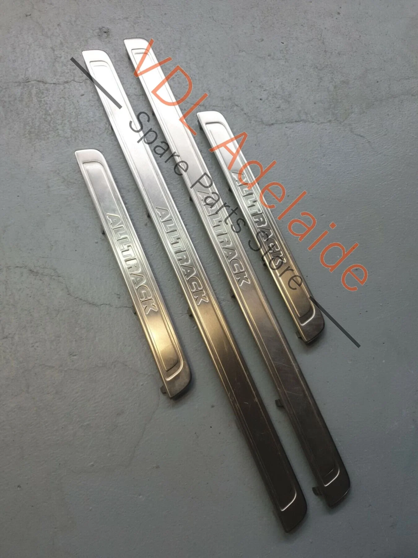 VW Passat Alltrack B8 3G Stainless Door Sill Scuff Plate Trim Insert Set PAT2 - Image 2