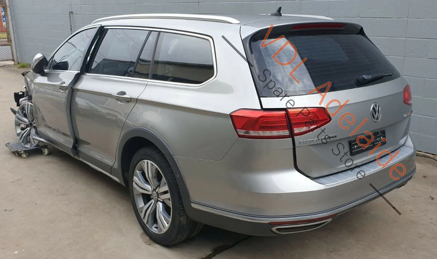 VW Passat Alltrack B8 3G Stainless Door Sill Scuff Plate Trim Insert Set PAT2 - Image 8