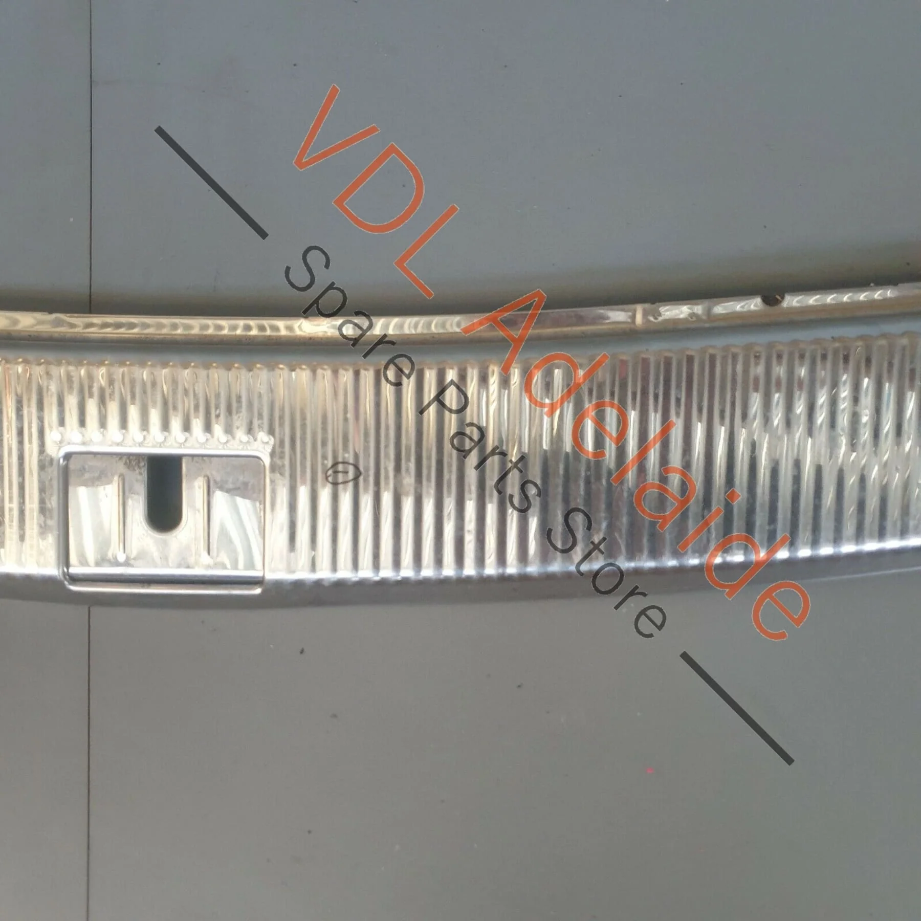 VW Touareg 7L Chrome Metal Boot Trunk Rear Sill Ledge Trim Cover 7L6863459H REG4 - Image 10
