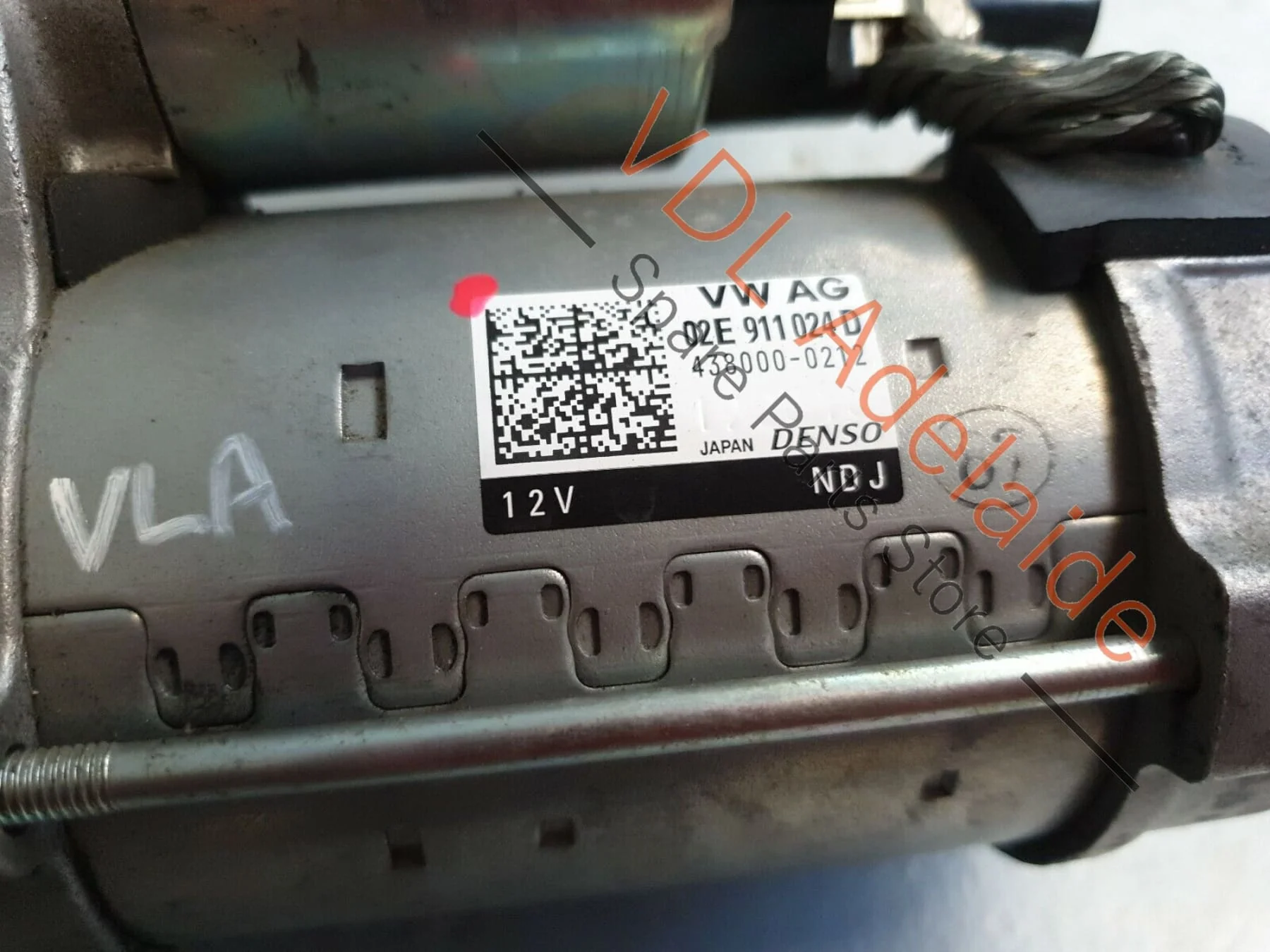 Audi TT TTS Mk3 8S FV Denso Engine Starter Motor 02E911024D VLA - Image 3