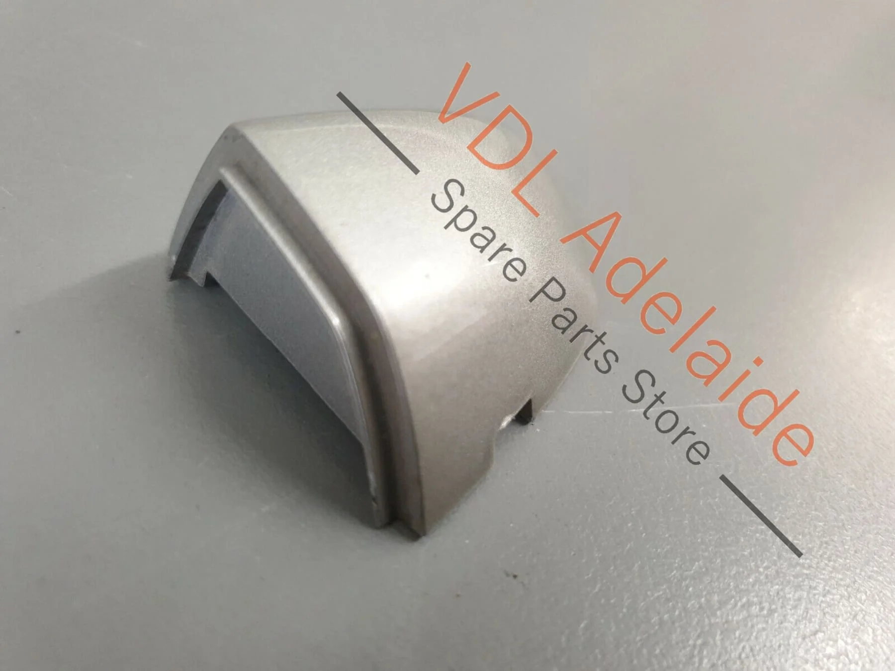 VW Passat Tiguan Door Lock Cover Trim Cap 510837879A Tungsten Silver LB7W PAT2 - Image 4