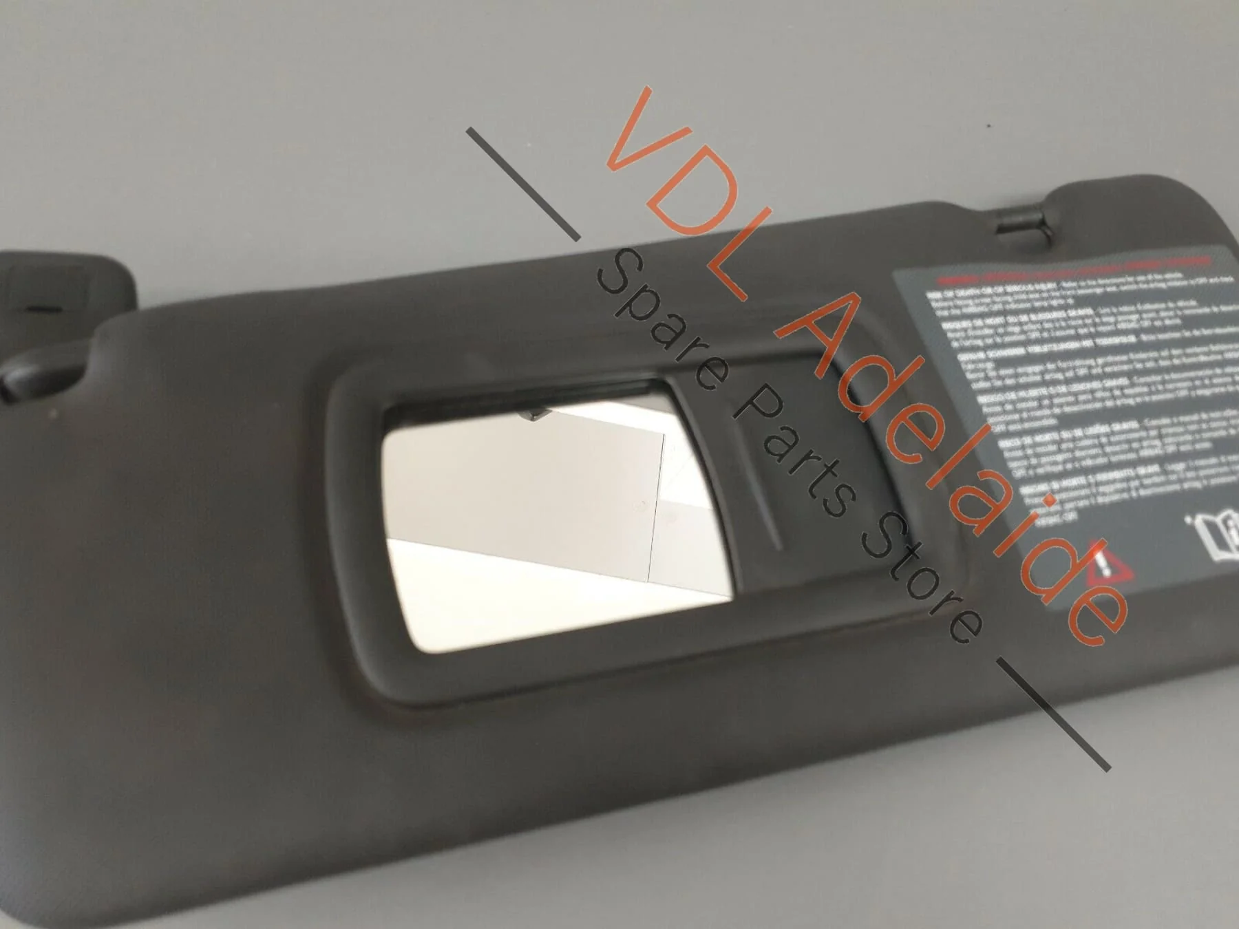Renault Megane 3 X95 RS 265 Left Sun Visor Black 964018052R - Image 7
