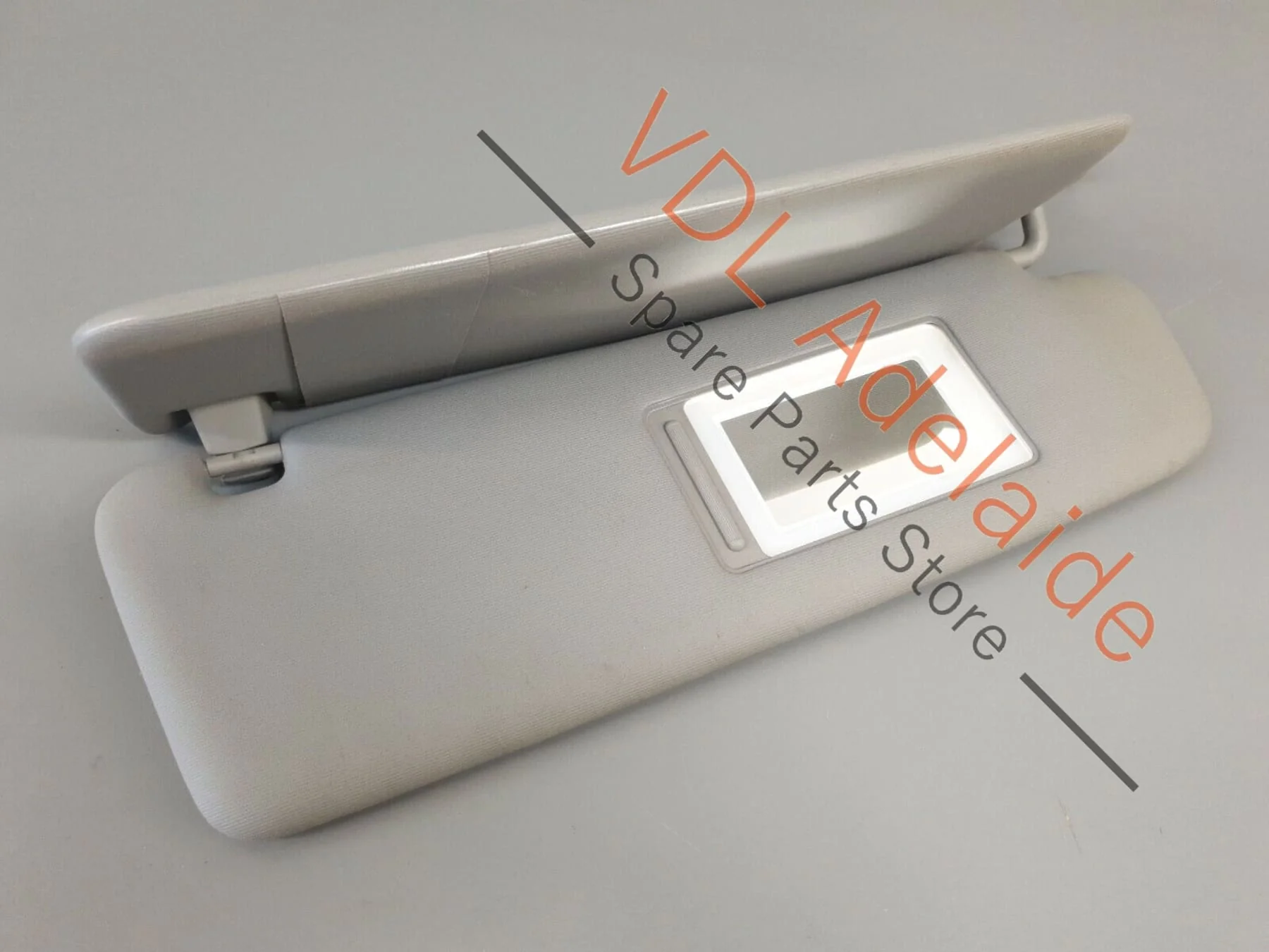 Volkswagen VW Touareg 7L R50 Front Left Dual Sun Visor Light Grey REG4