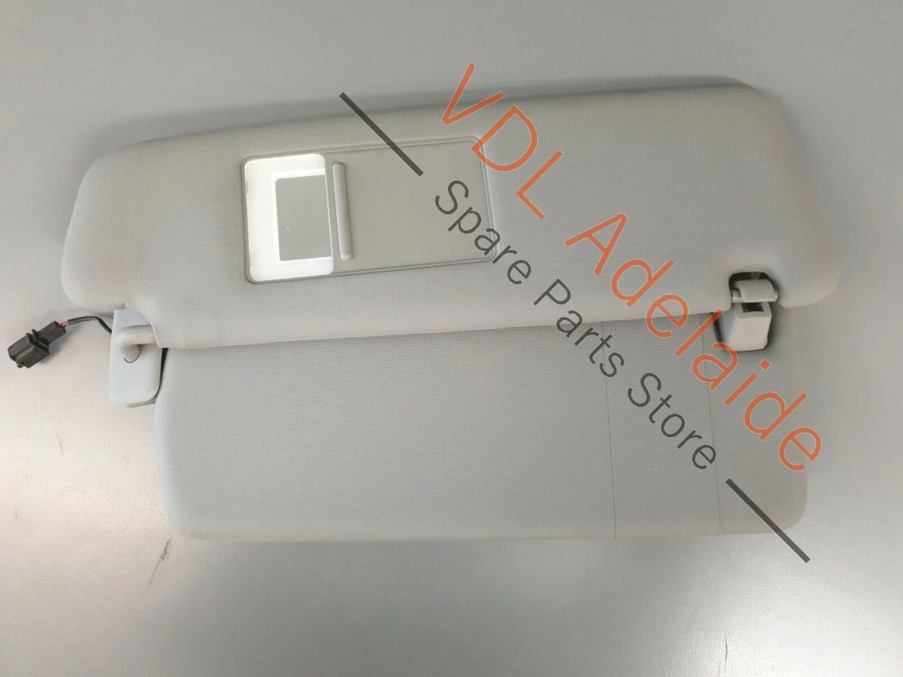 Volkswagen VW Touareg 7L R50 Front Left Dual Sun Visor Light Grey REG4 - Image 2