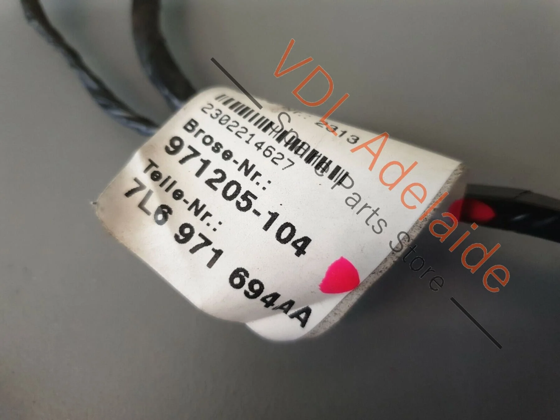 Volkswagen VW Touareg 7L Rear Door Wiring Harness 7L6971694AA REG4 - Image 3