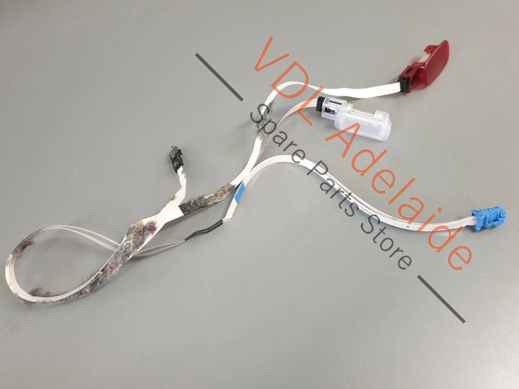 Mercedes W219 CLS-Class Rear Right Door Ribbon Wiring Harness A2195404405 JAK1 - Image 3
