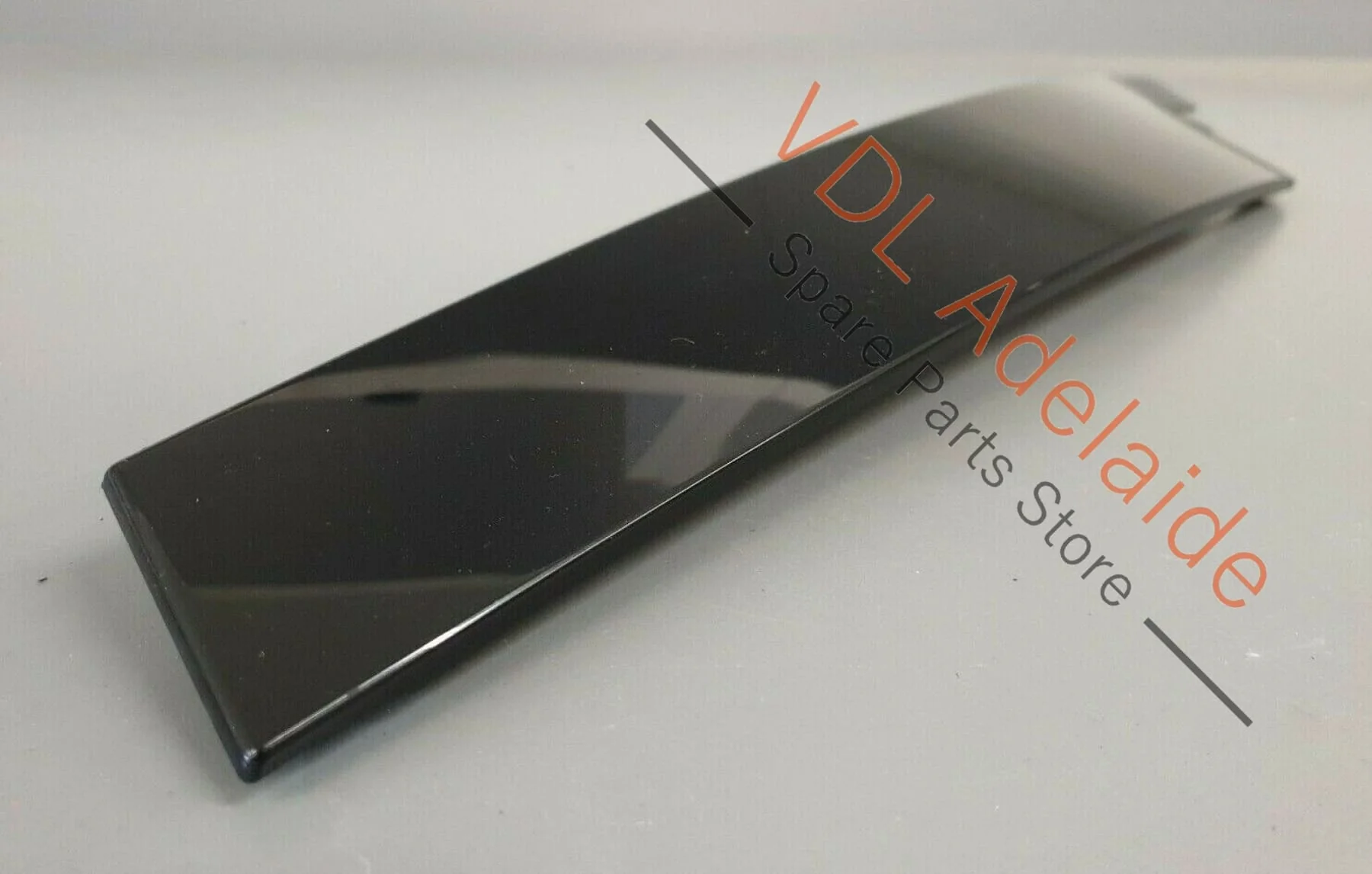VW Passat B8 3G Front Right Exterior Door B-Pillar Trim Black 3G0837902T PAT4 - Image 3