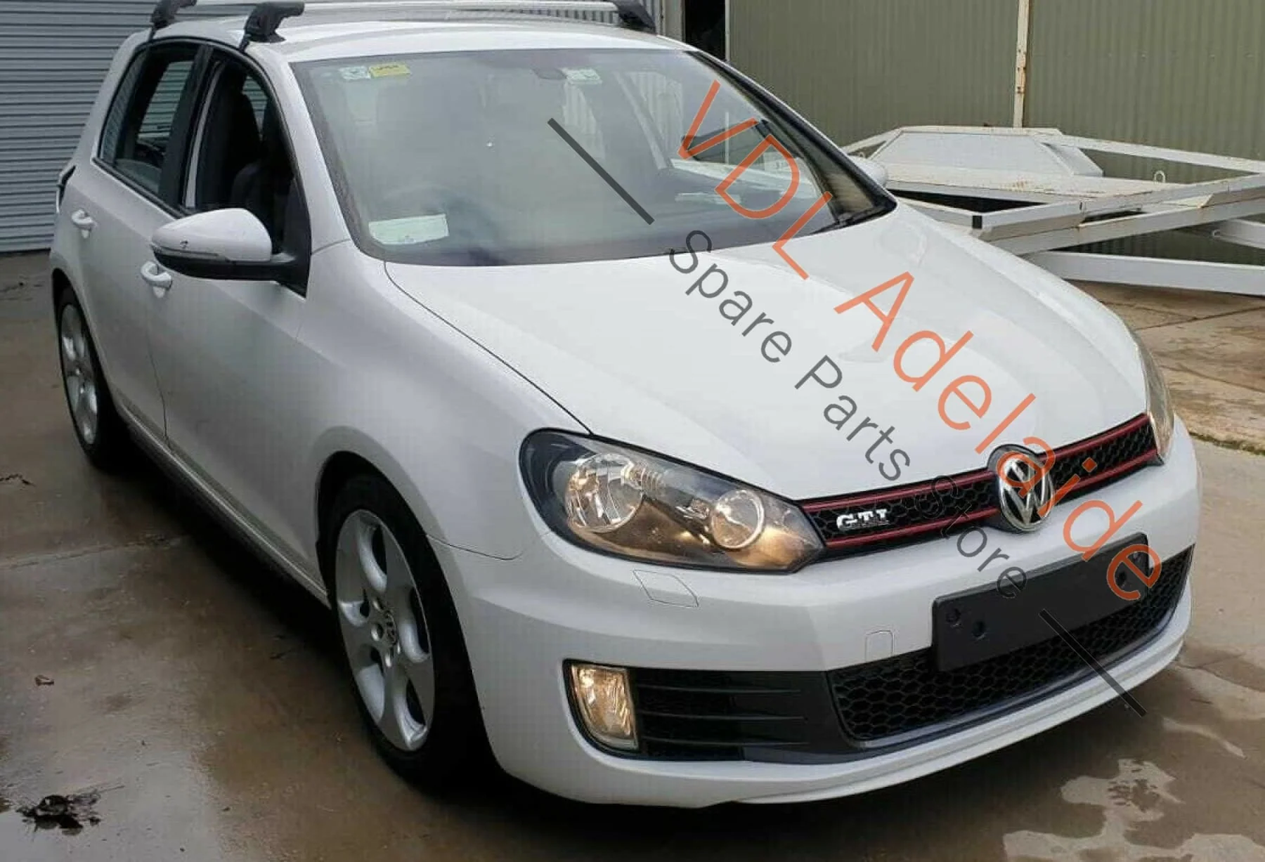 VW Golf Mk6 Rear Left Exterior Door B-Pillar Black Trim 5K6839901B NOR4 - Image 7
