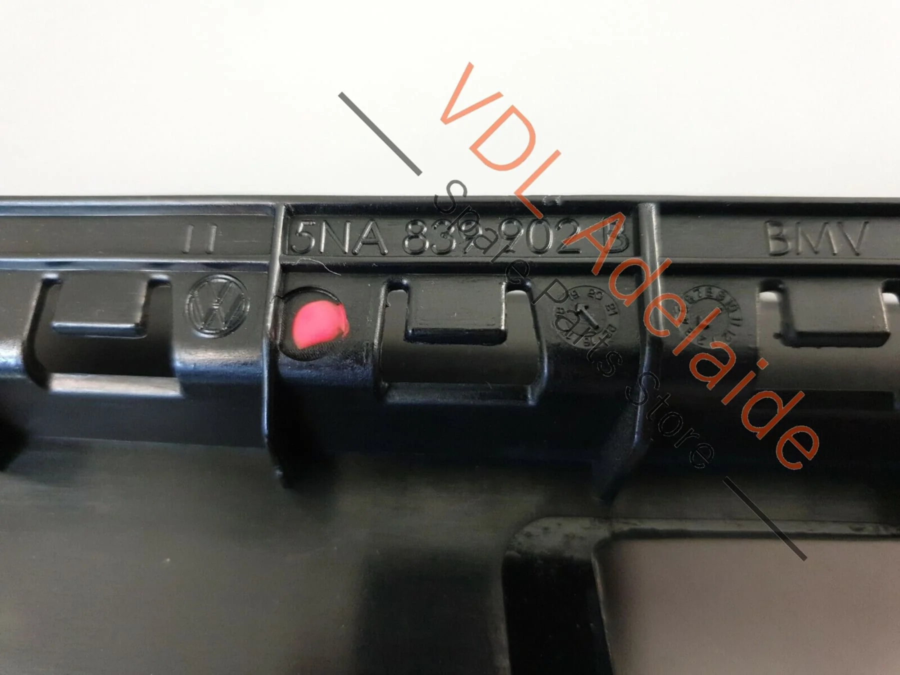 VW Tiguan Mk2 Allspace Rear Right Exterior Door B-Pillar Trim 5NA839902B JES3 - Image 4