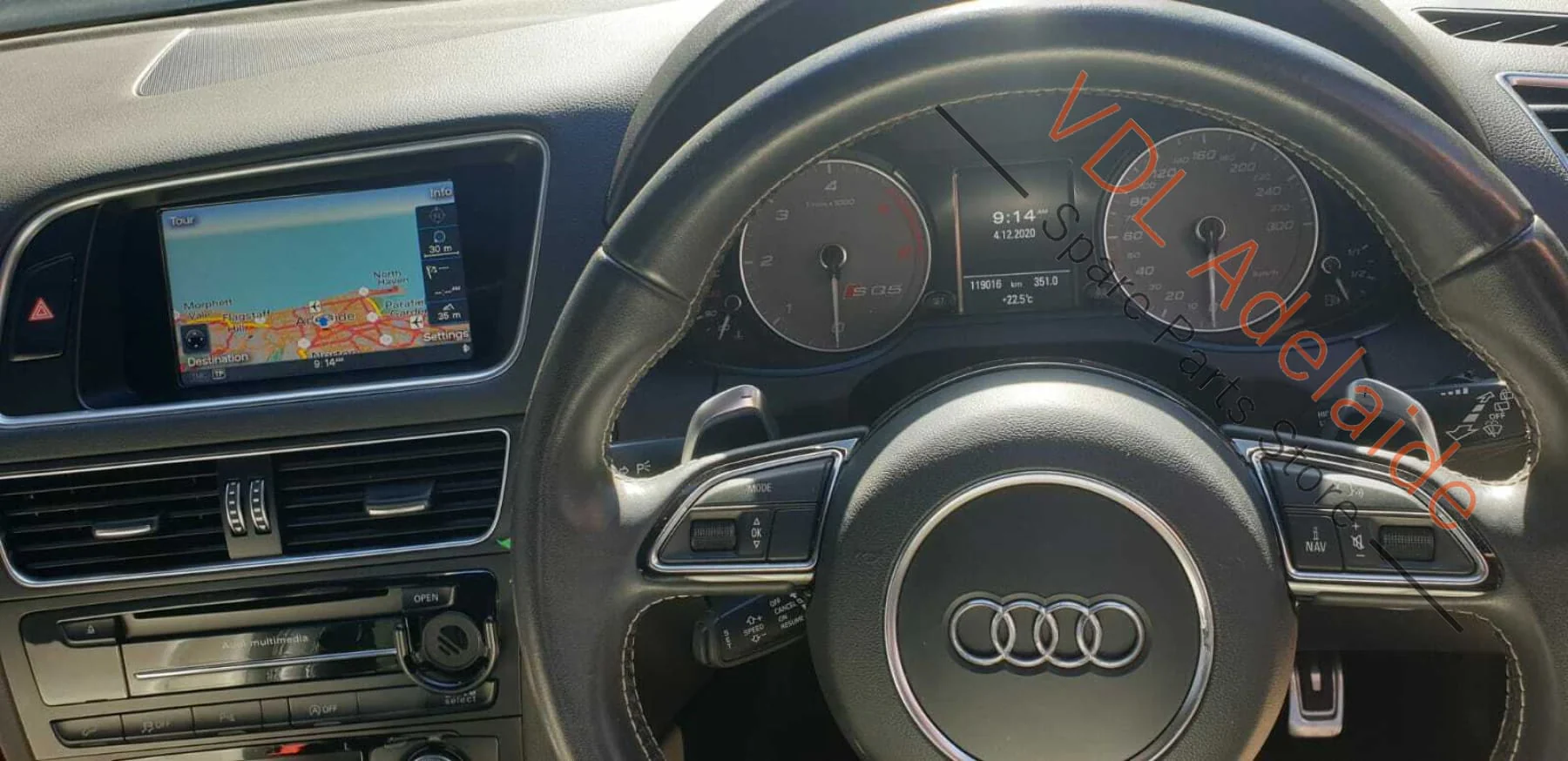 Audi SQ5 Q5 8R Gear Select Indicator Display Unit 8R2713463 3Q7 - Image 6