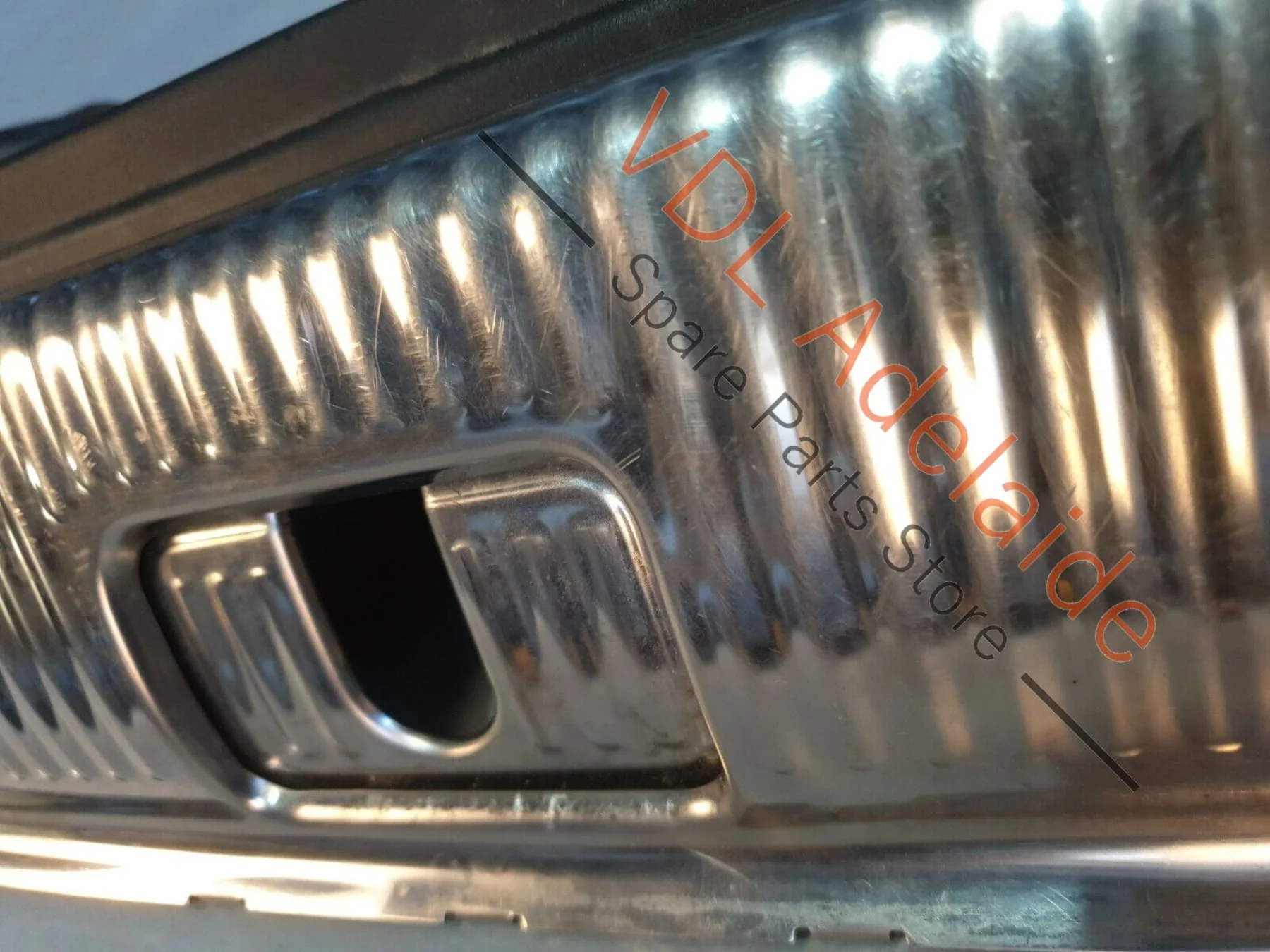 Audi SQ5 Q5 8R Trim for Rear Cross Panel Cargo Boot Hatch Stainless Steel OSC2 - Image 3