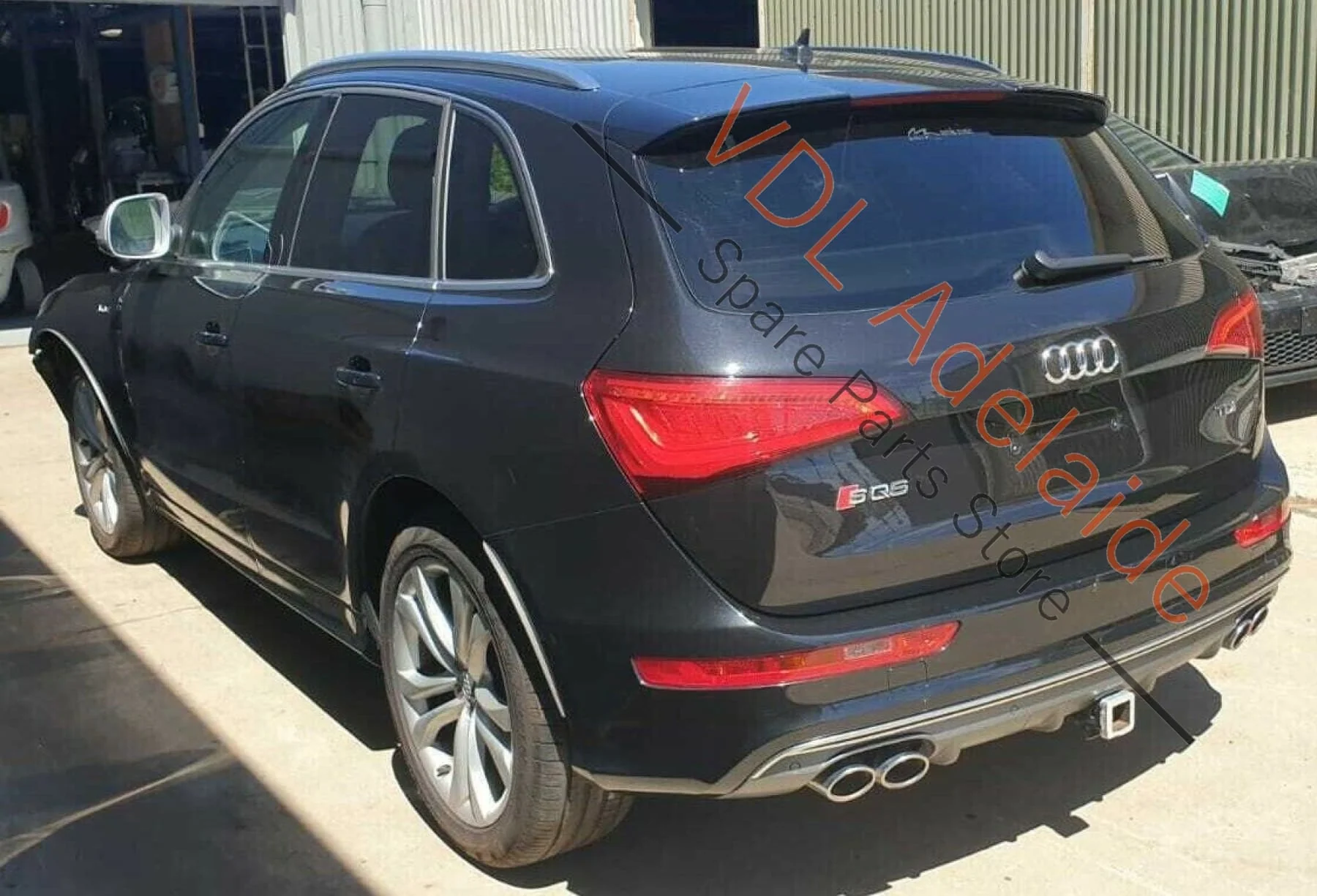 Audi SQ5 Q5 8R Rear Left Exterior Door B-Pillar Black Trim 8R0839901M OSC2 - Image 8