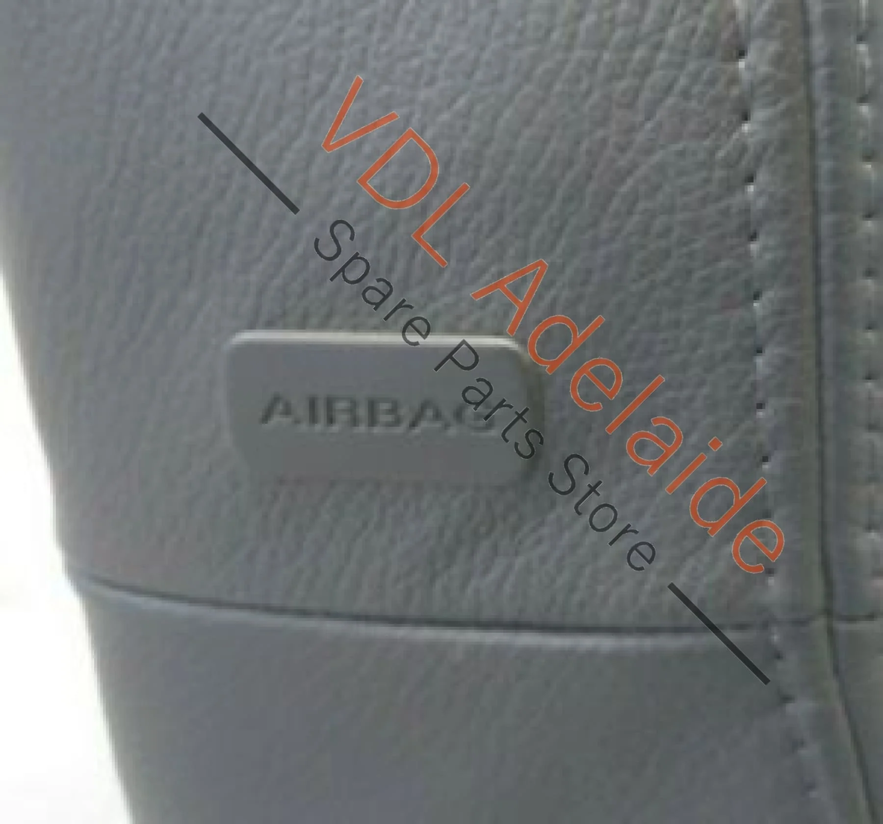 Audi Q7 4L 2nd Row Right Passenger Back Seat Rear Black Leather 65xxxkm ROS - Image 7