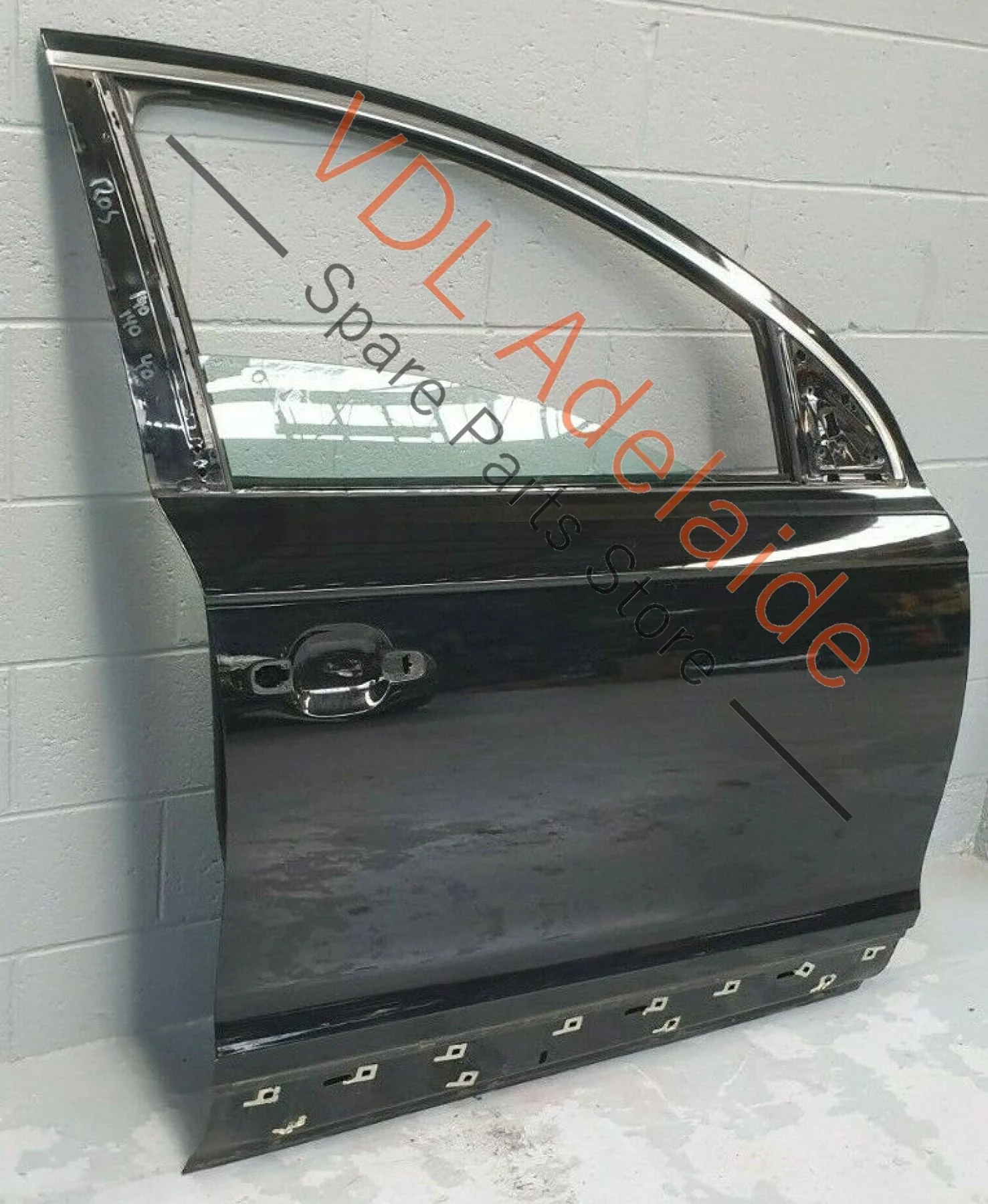 Audi Q7 4L Front Right Door Shell Panel Black ROS