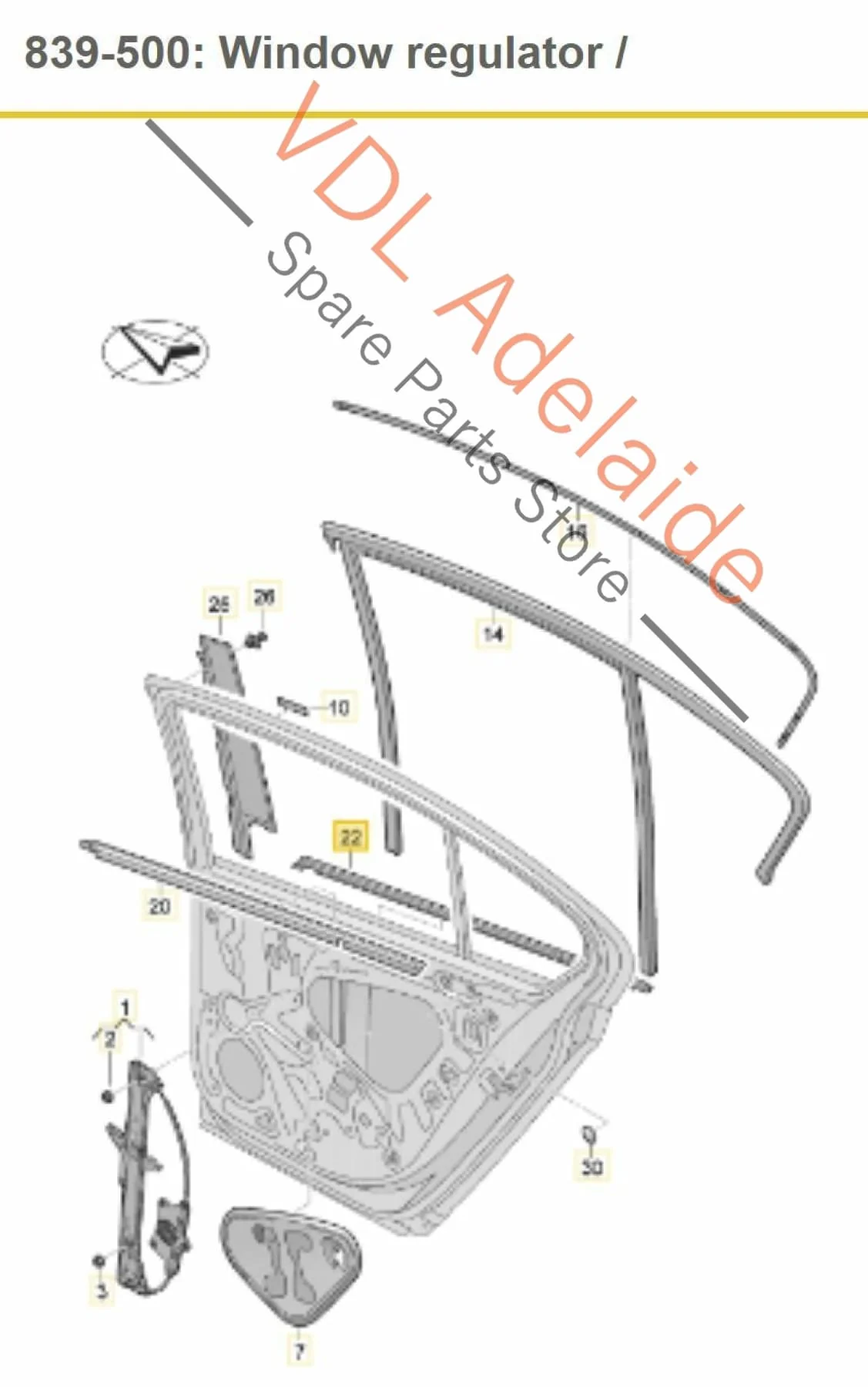 VW Passat R-Line B8 3G Sedan Rear Right Exterior Window Door Chrome Trim PAT3 - Image 2