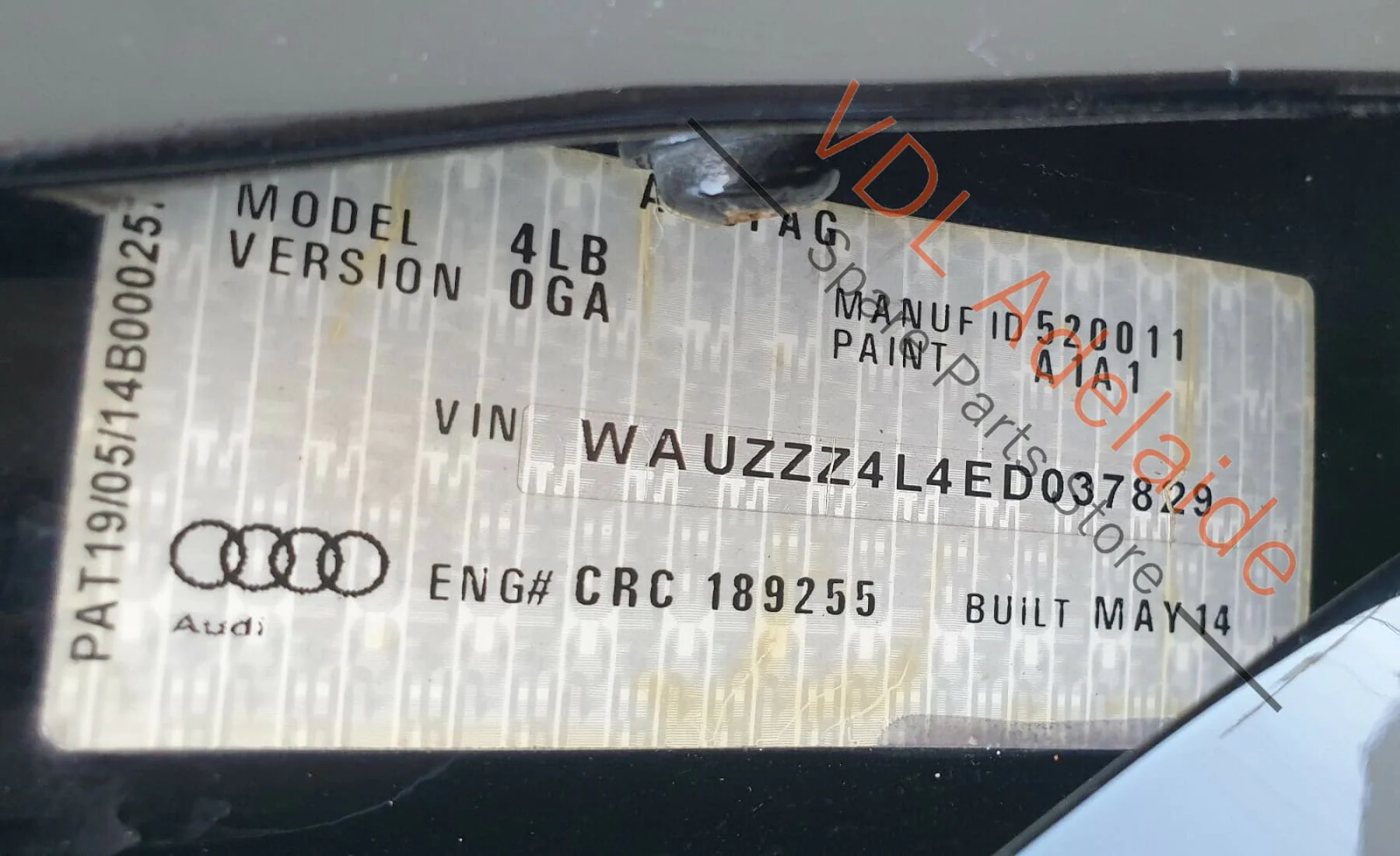 Genuine OEM Audi Q7 4L Front Right Fender Quarter Panel Mud Guard ROS - Image 9