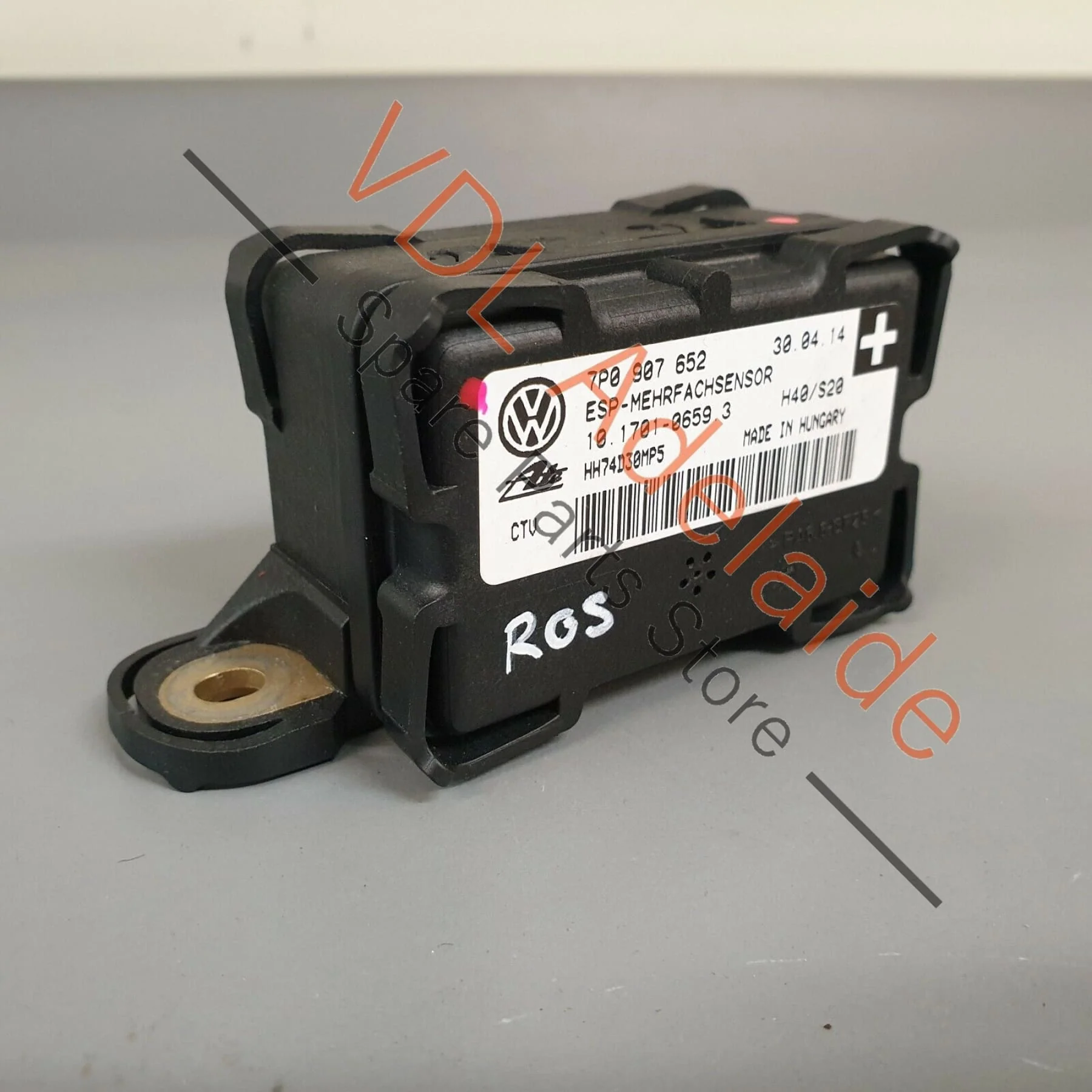 Audi Q7 4L Yaw Rate ESP Multiple Sensor Module 7P0907652 ROS