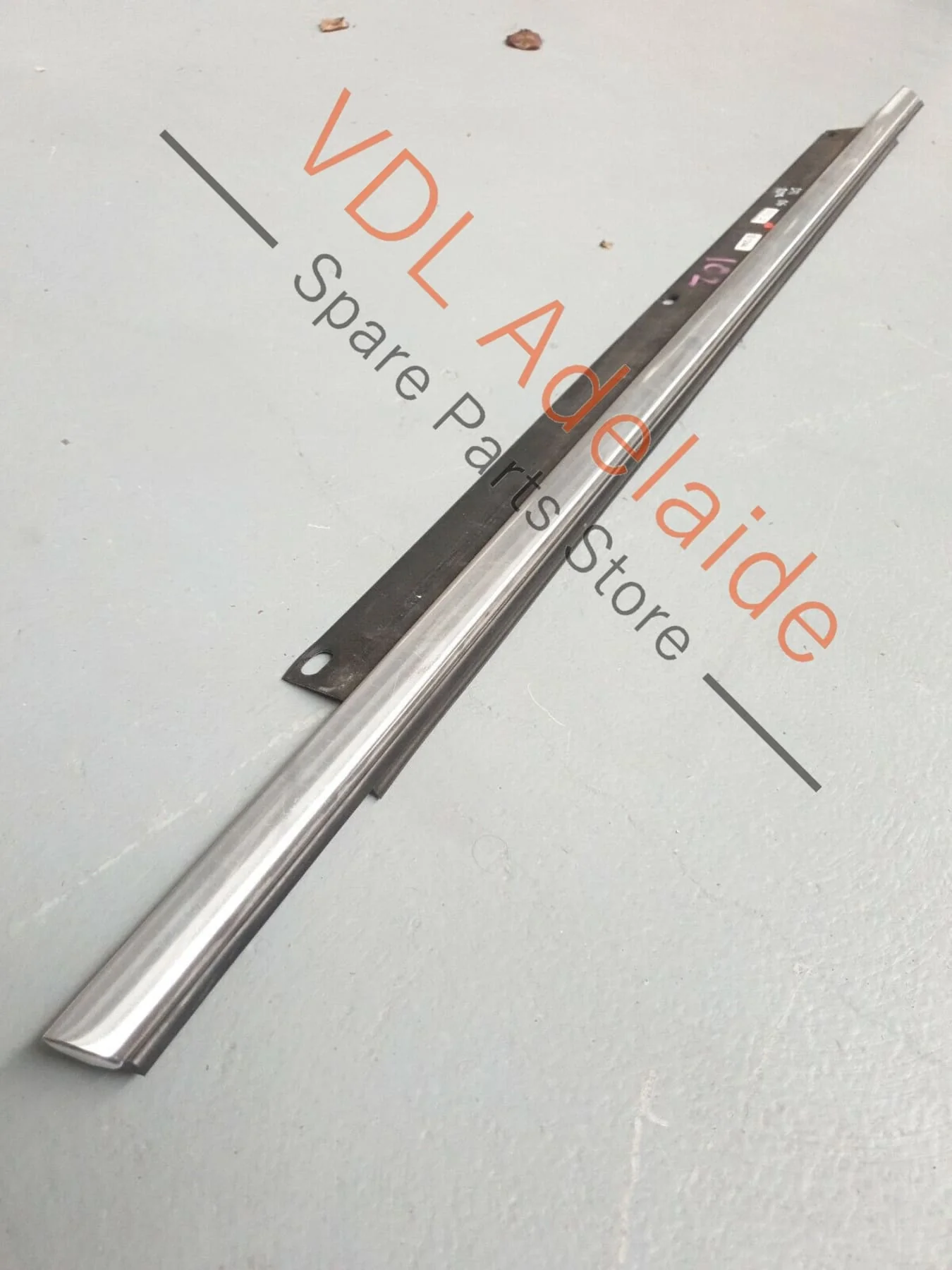 Audi Q7 4L Exterior Window Seal Strip Molding Chrome Trim Left Rear ROS - Image 3