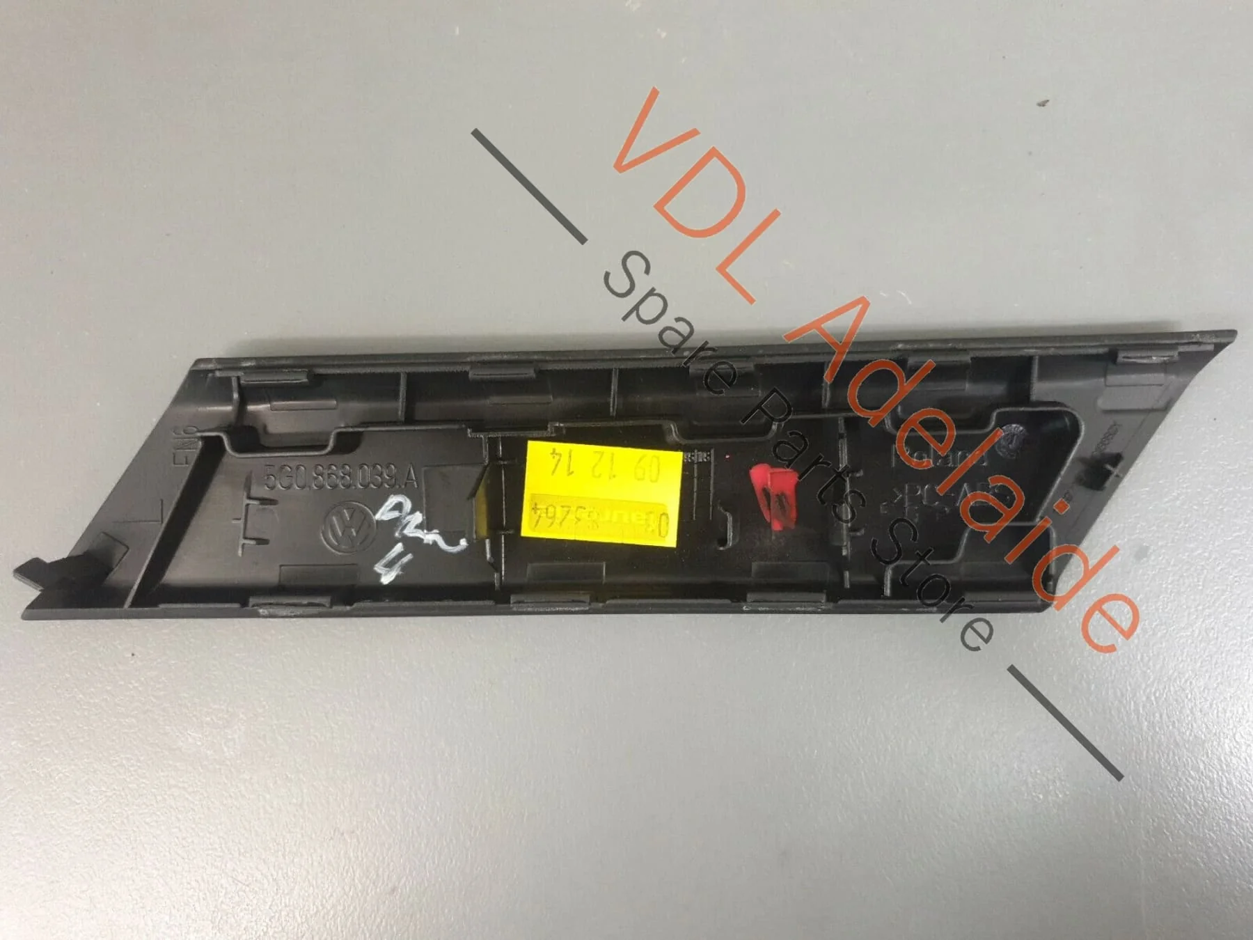Volkswagen VW Golf GTi Mk7 Door Handle Pull Trim Cover LHS Left 5G0868039A ARN4 - Image 6