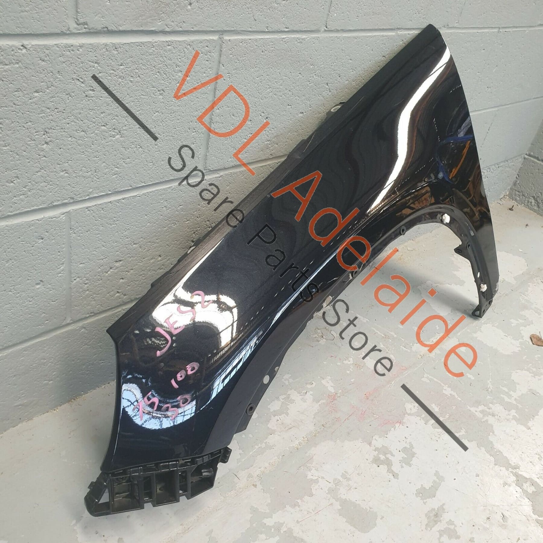 VW Tiguan R 5N 2008-2016 Front Left Mudguard Fender Wing Panel Black Pearl LC9X - Image 4
