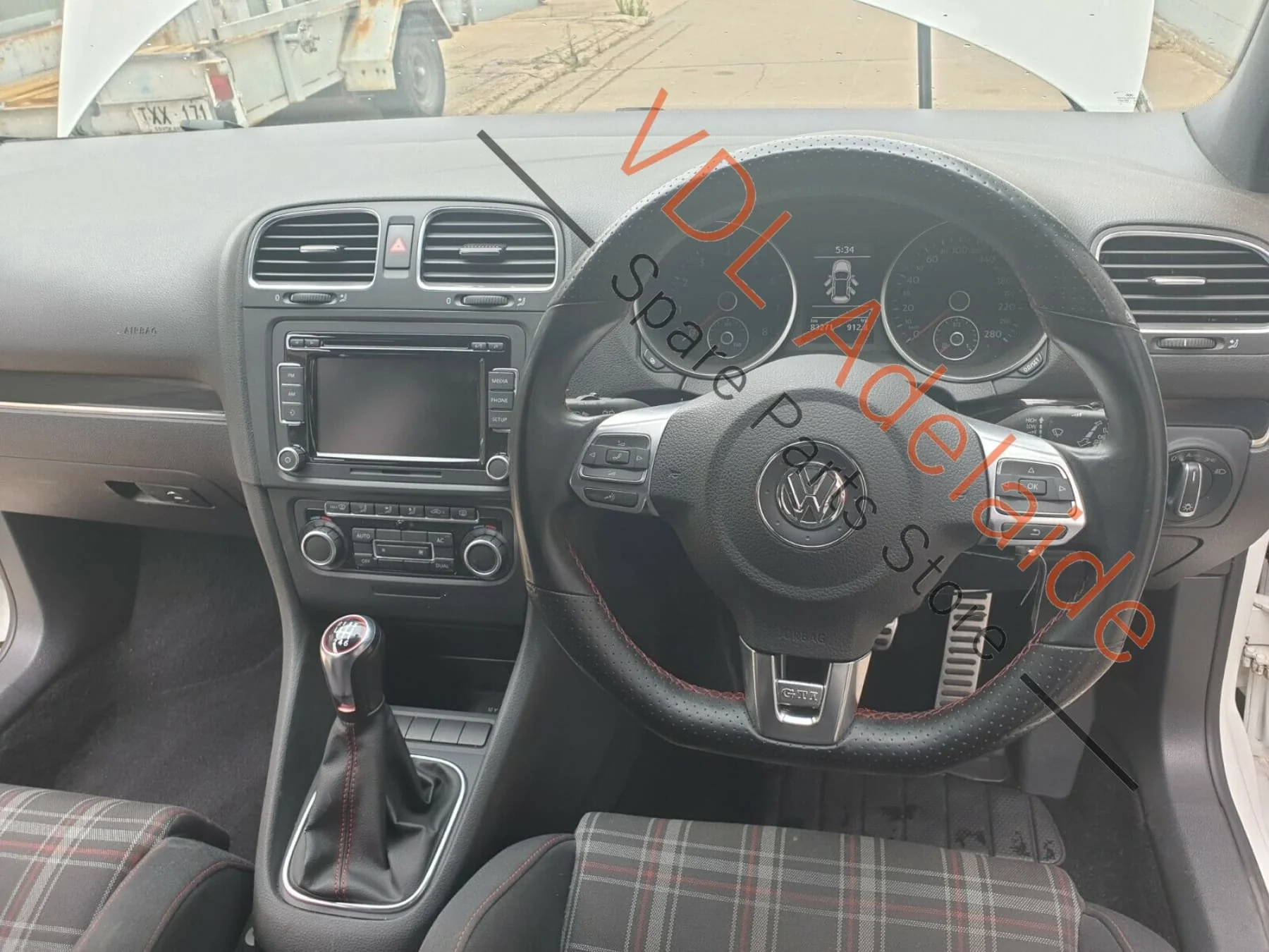 Volkswagen VW Golf Mk6 Climate Control Aircon AC Switch Unit 5K0907044BS - Image 7