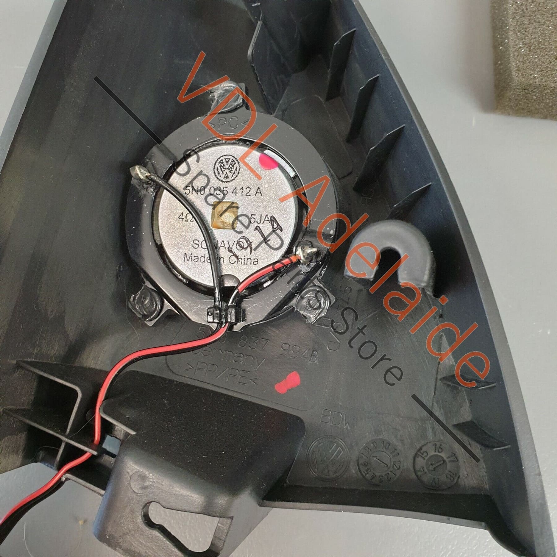 Volkswagen VW Tiguan R 5N MK1 Front Right Door Tweeter Speaker with Cover JES2 - Image 5