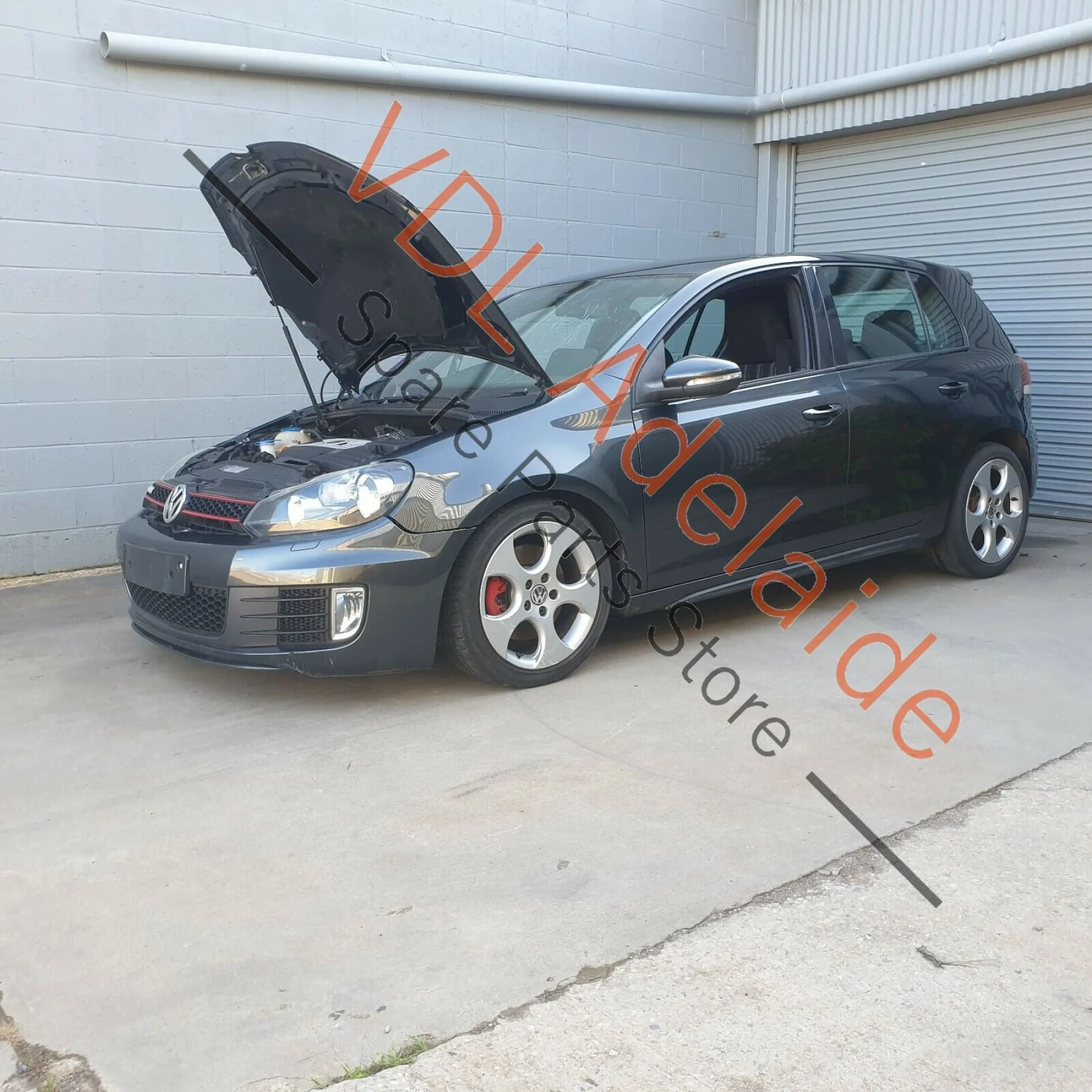 VW Golf GTi Mk6 Left Rear Exterior Window Frame B Pillar Trim NOR8 - Image 8