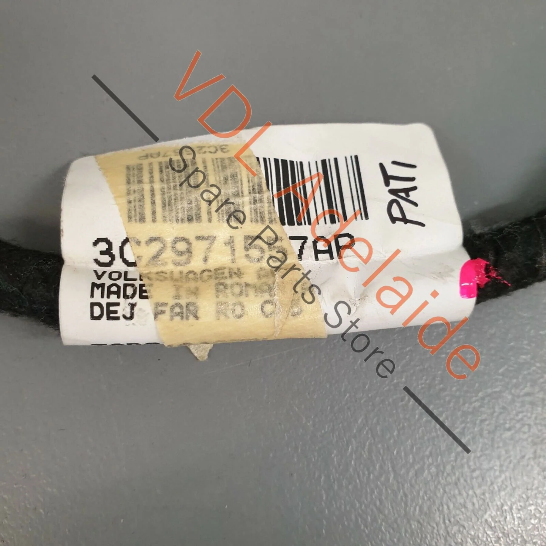 VW Passat R36 B6 3C RHD Right Side Door Wiring Harness 3C2971557AP PAT1 - Image 3