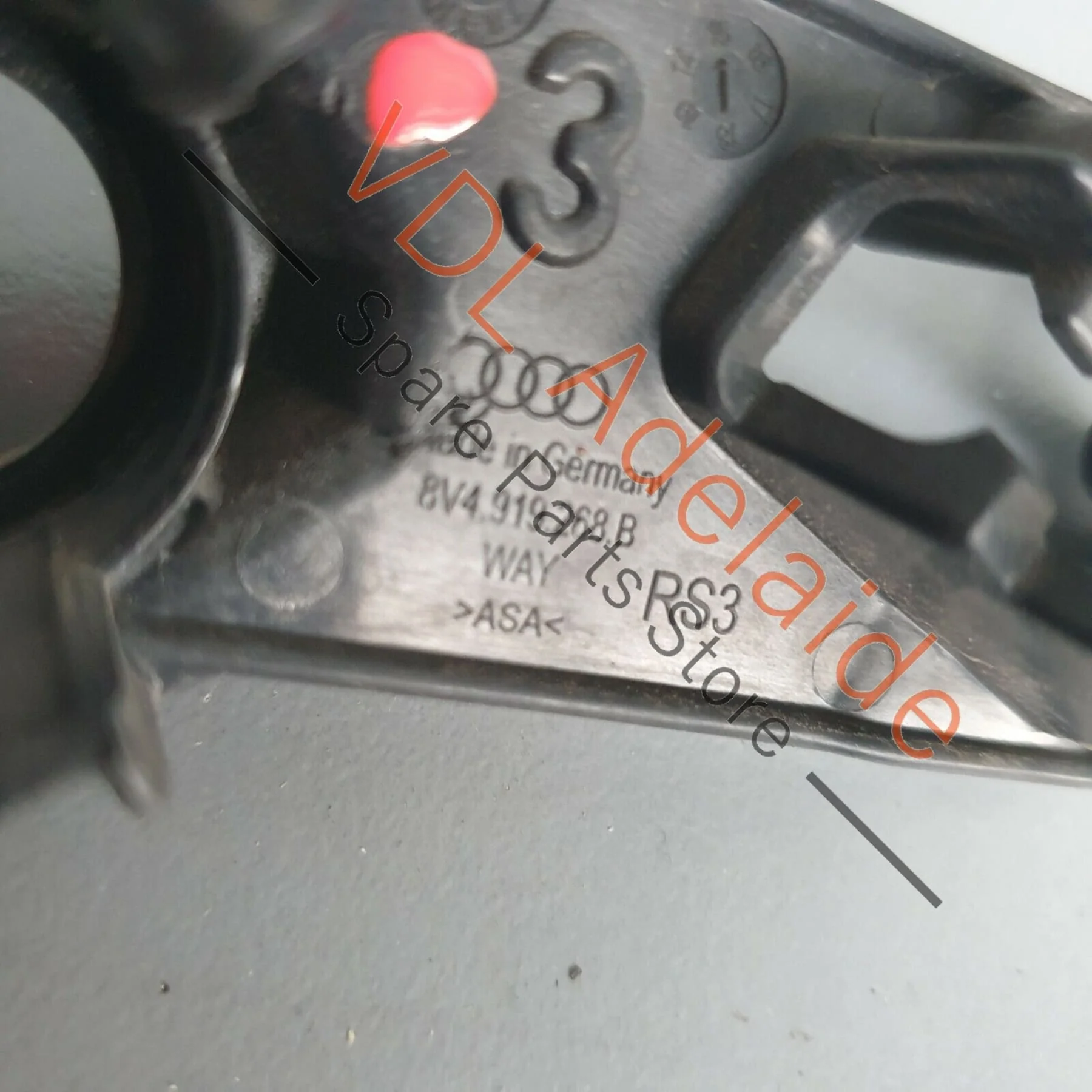 Audi RS3 8V Front Right Inner Parking Sensor Support Bracket 8V4919268B - Image 4