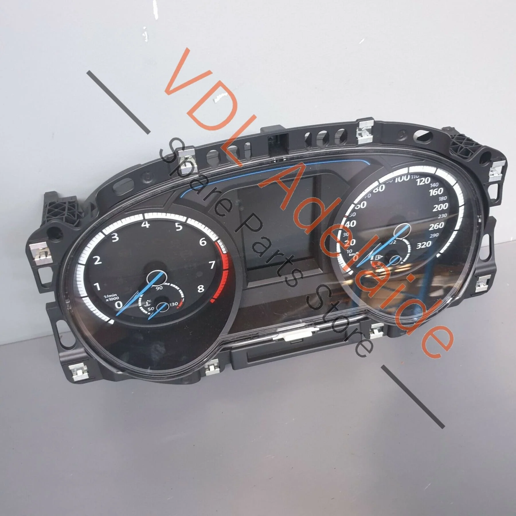 VW Golf R Mk7 Dash Cluster Combi Instruments Speedo 320km/h 5G1920758B - Image 4