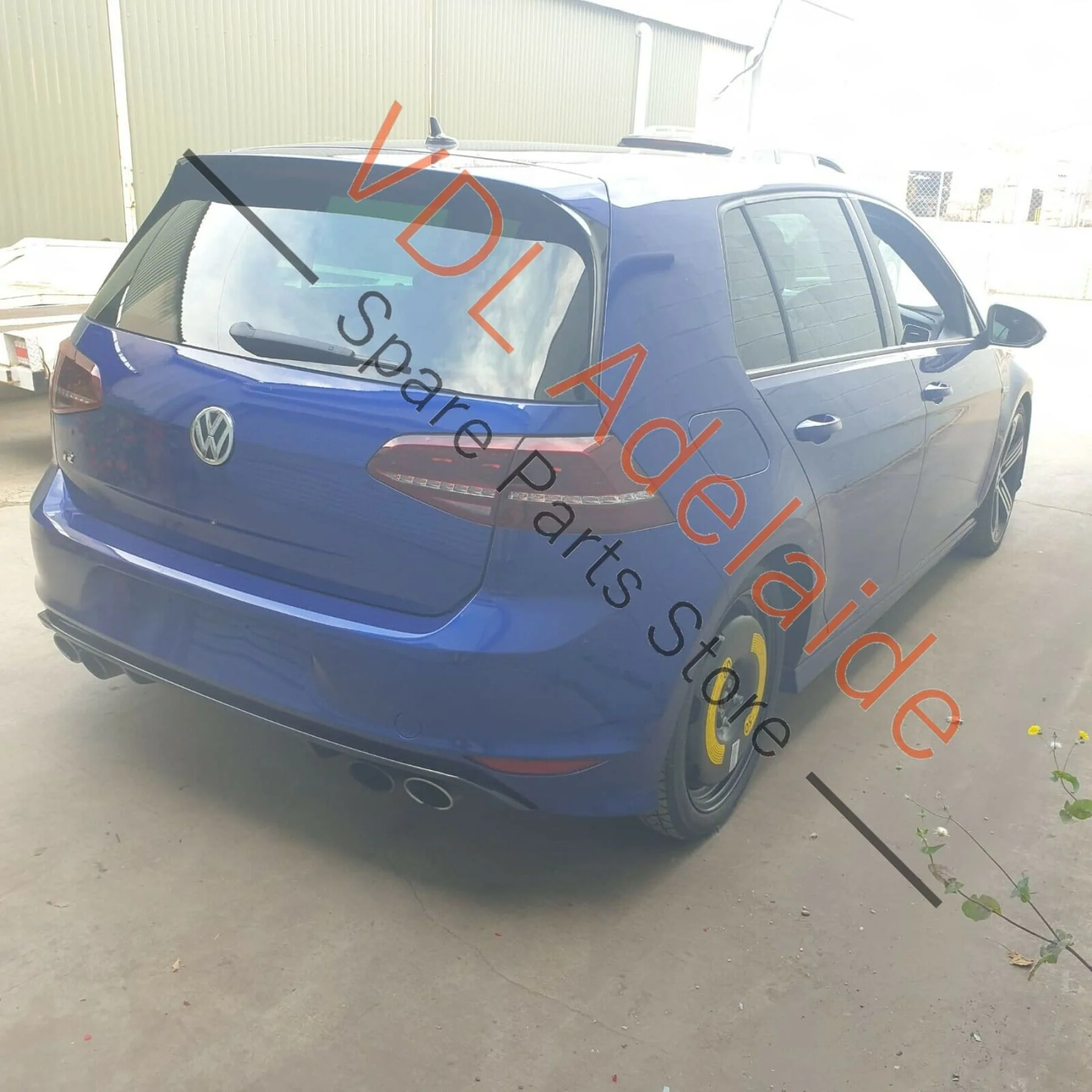 Genuine Volkswagen VW Golf R Mk7 Right Side Inner LED Tail Light Dark Tint - Image 12