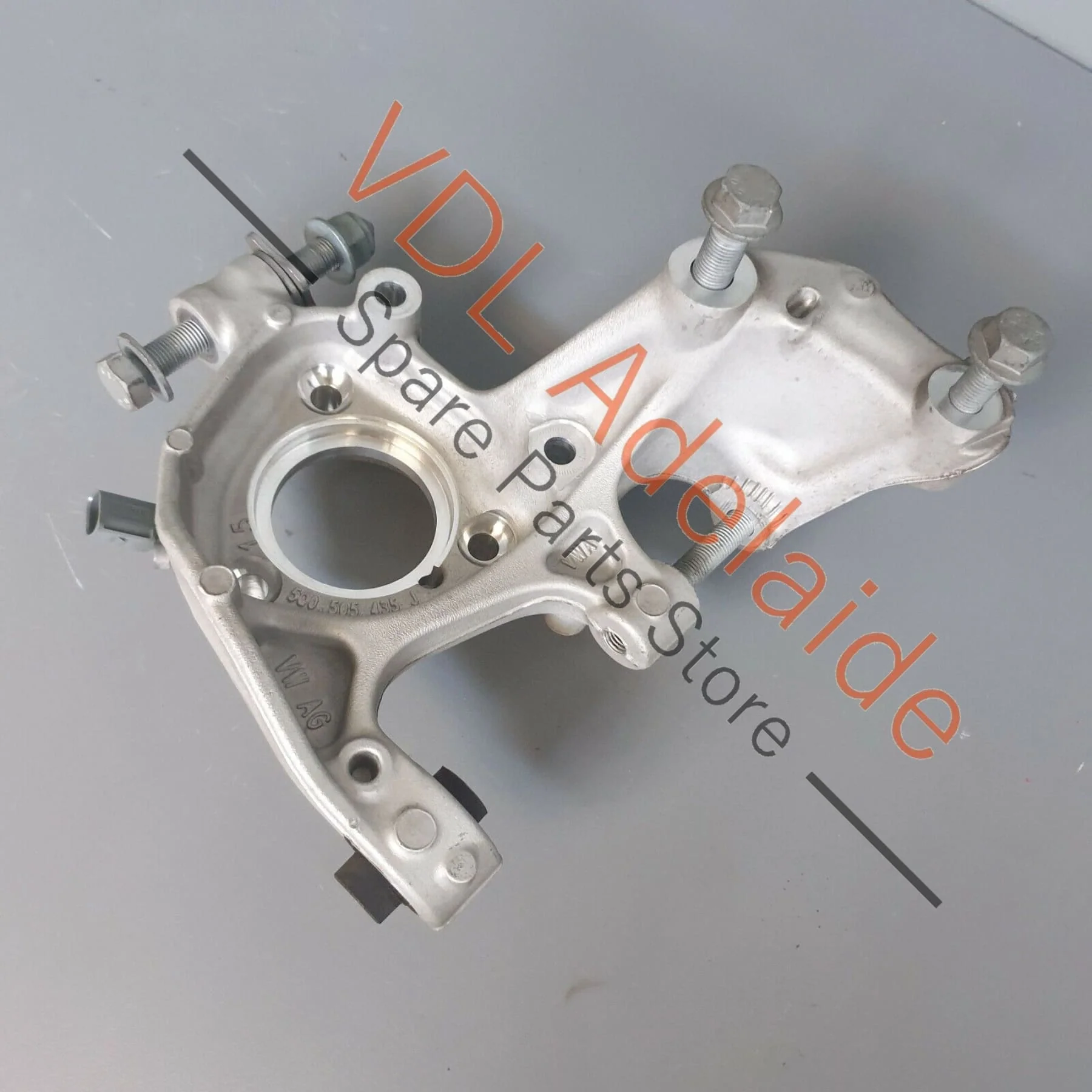 Volkswagen VW Golf R Mk7 Rear Left Suspension Hub Wheel Bearing Housing Carrier - Image 2