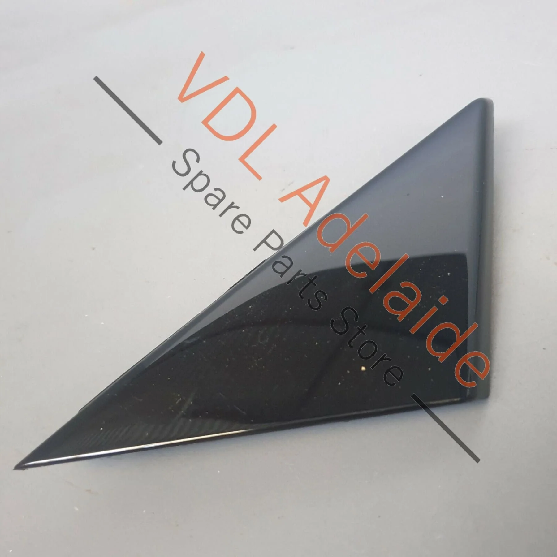 Audi S3 8V Exterior Front Door Corner Trim Moulding Gloss Black LHS Left Front 8V5837637A - Image 8