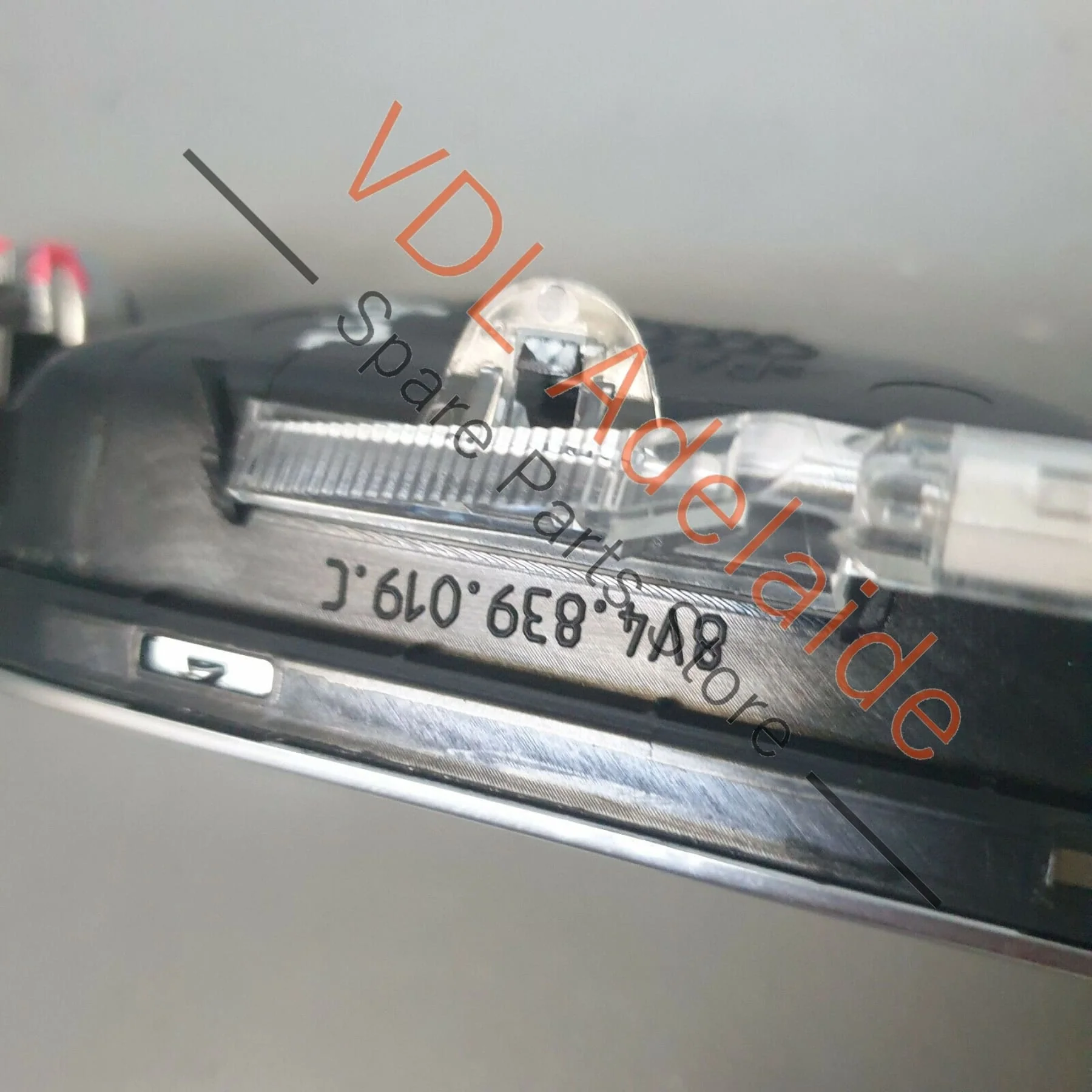 Audi S3 8V Interior Door Handle Pull Opening Latch LED Rear Left Side LHS - Image 4