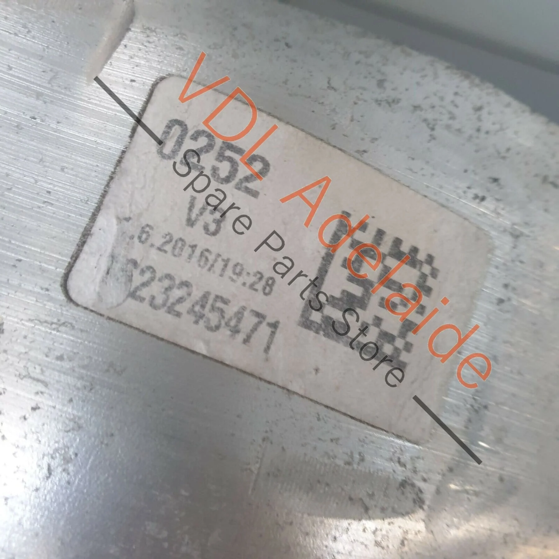 Audi RS3 8V Front Bumper Reo Reinforcement Bar - Image 6