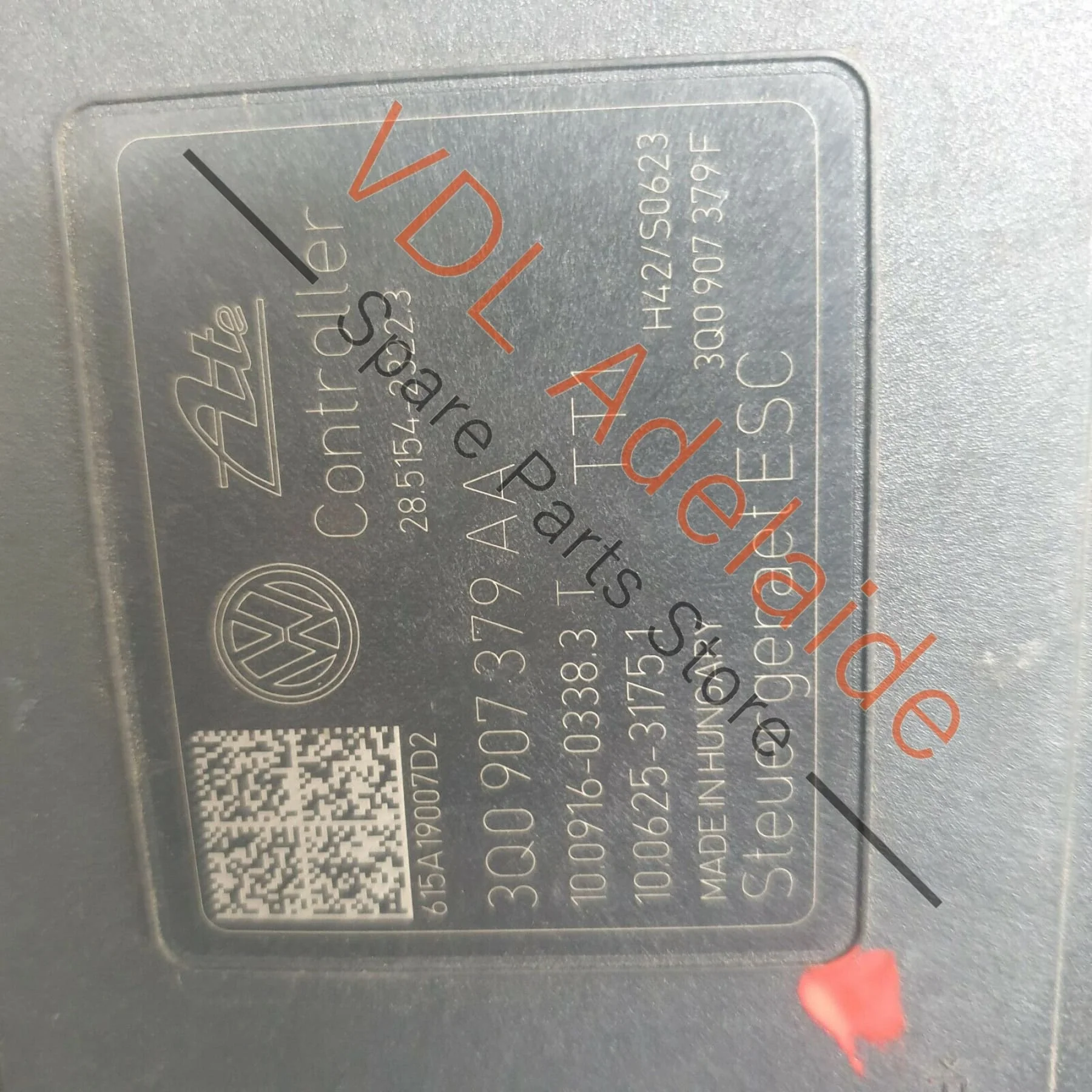 Audi S3 8V ABS Brake Module Pump 3Q0614517AA - Image 4
